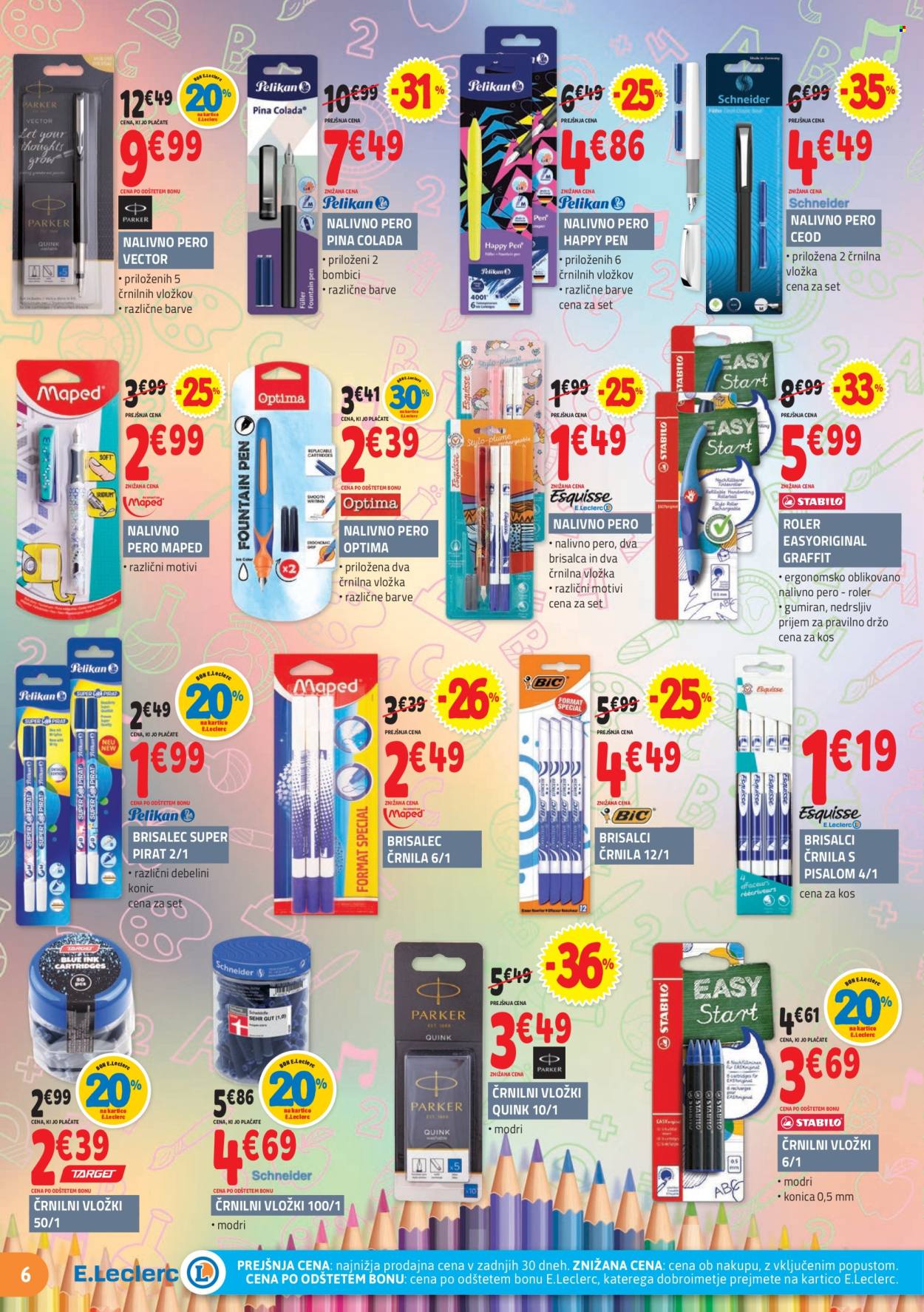 E.Leclerc katalog - 31.7.2024 - 10.8.2024. Stran 6
