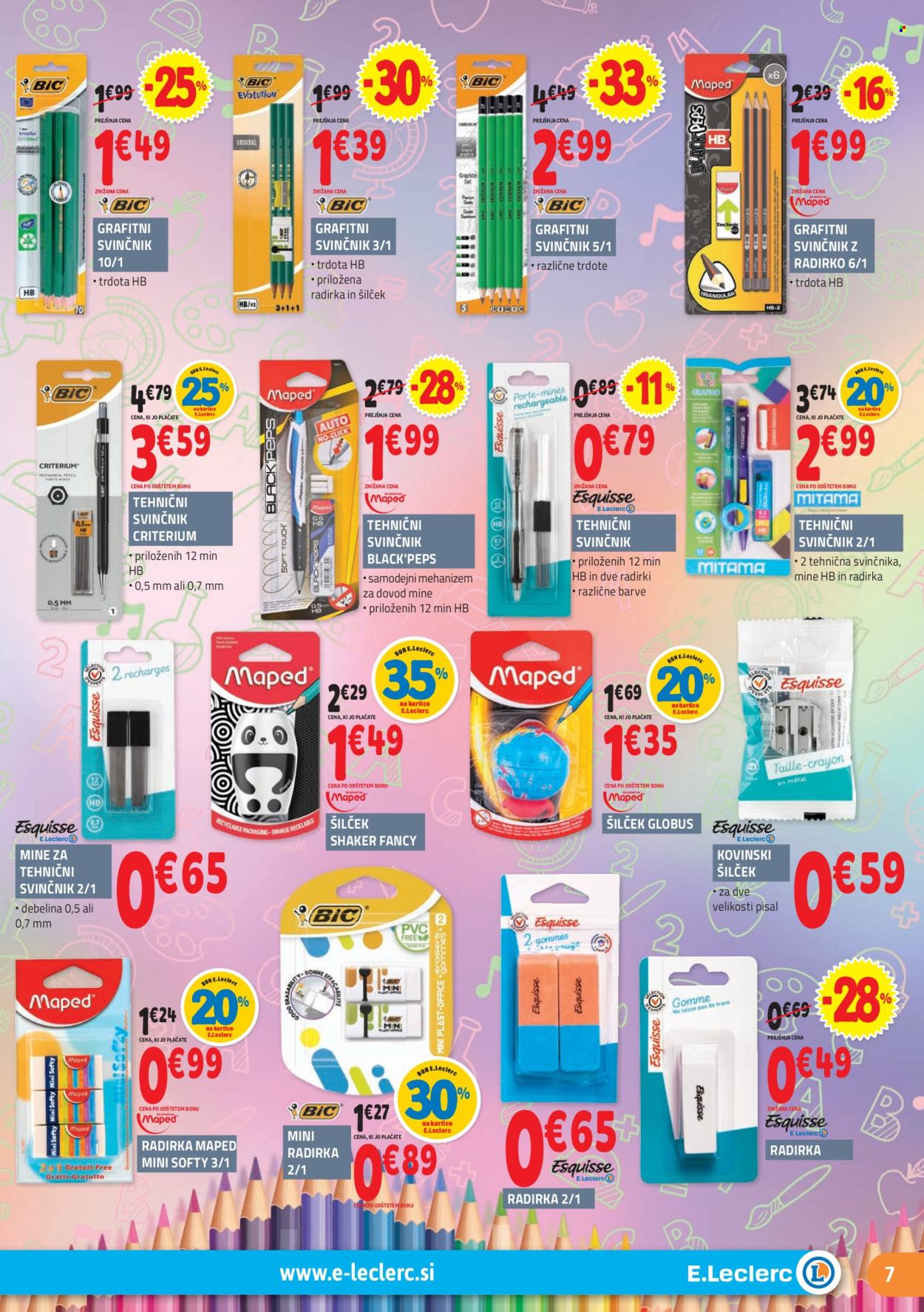 E.Leclerc katalog - 31.7.2024 - 10.8.2024. Stran 7