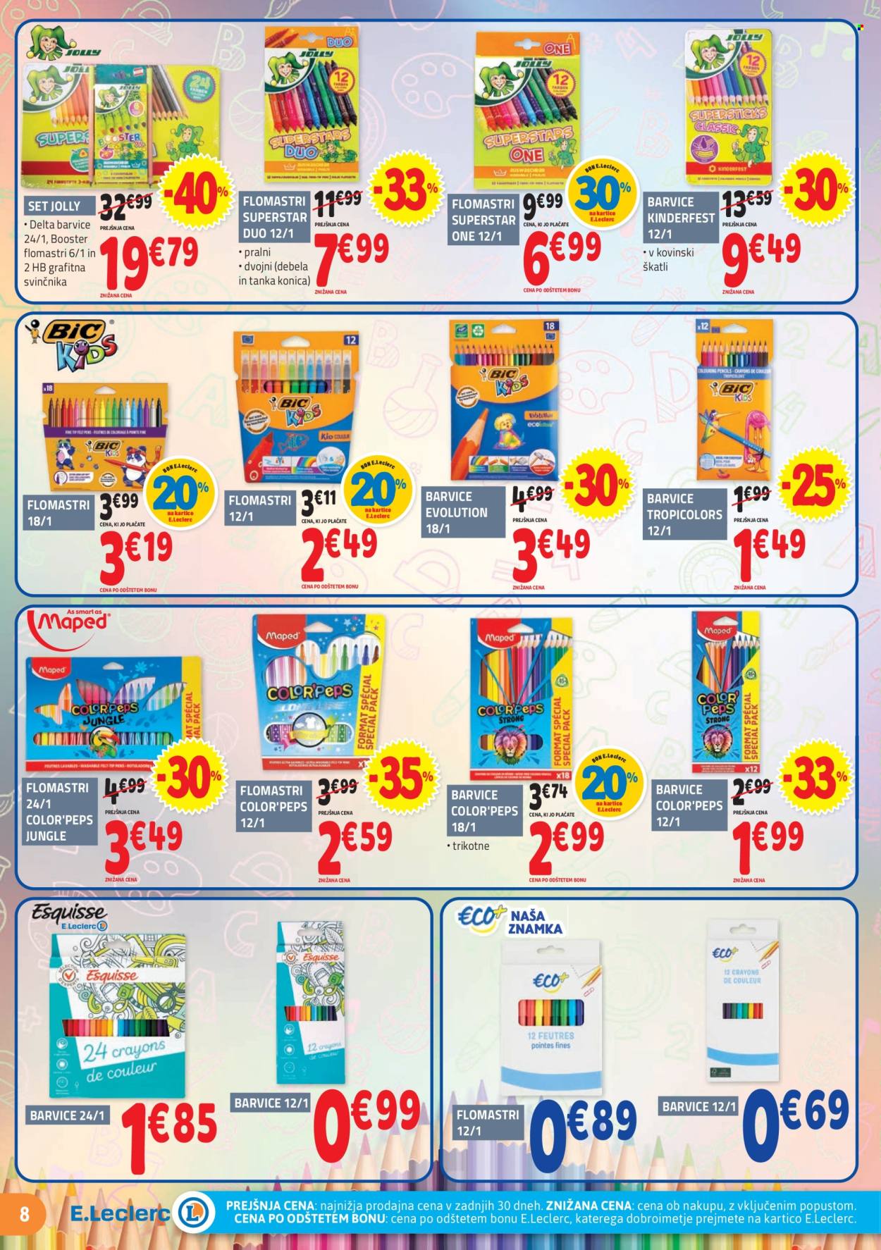 E.Leclerc katalog - 31.7.2024 - 10.8.2024. Stran 8