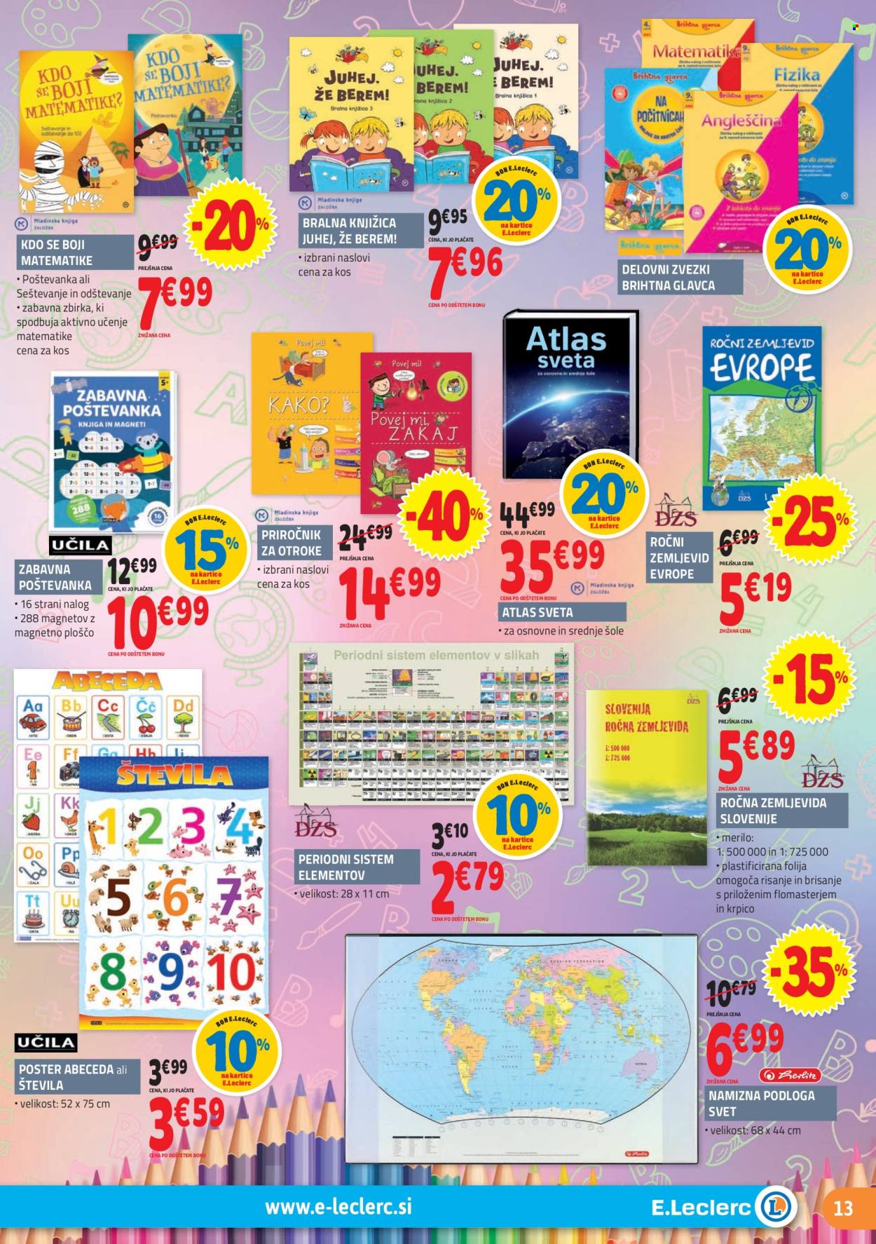 E.Leclerc katalog - 31.7.2024 - 10.8.2024. Stran 13