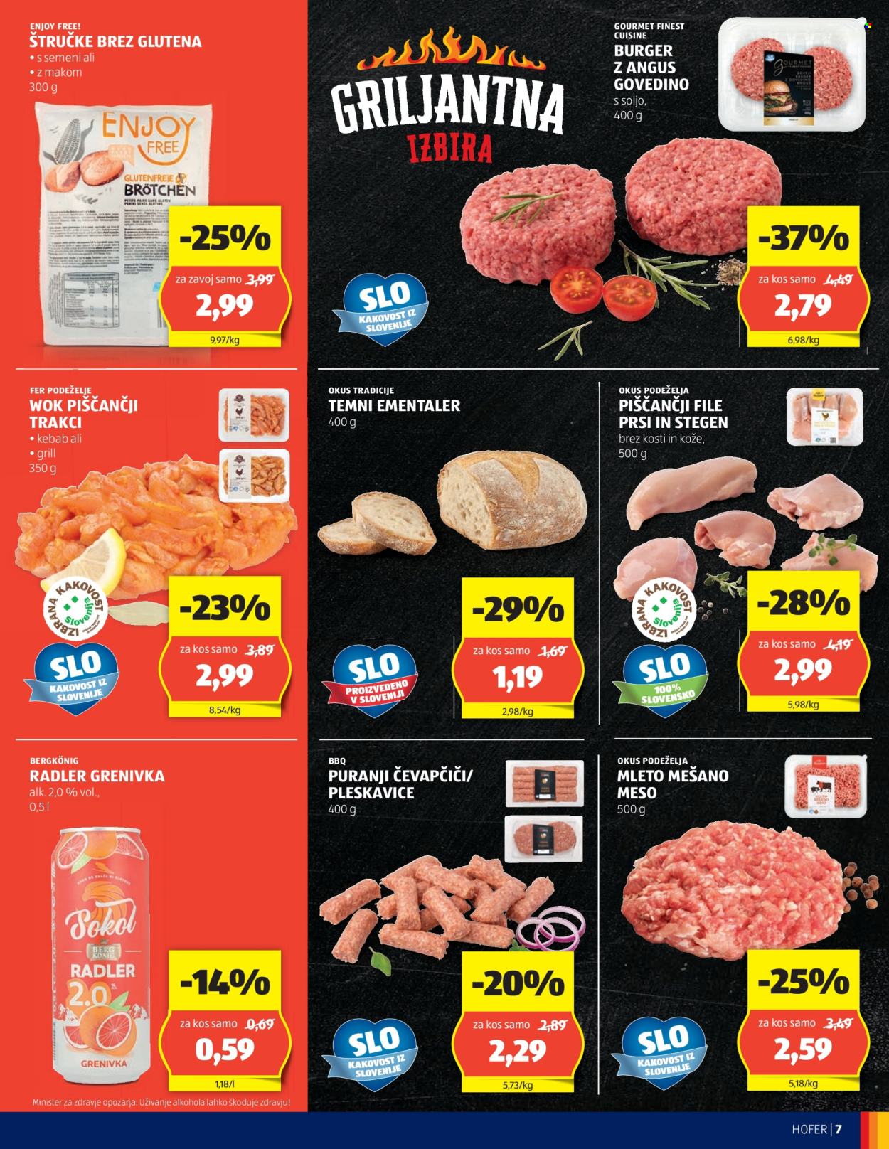 Hofer katalog - 1.8.2024 - 10.8.2024. Stran 7