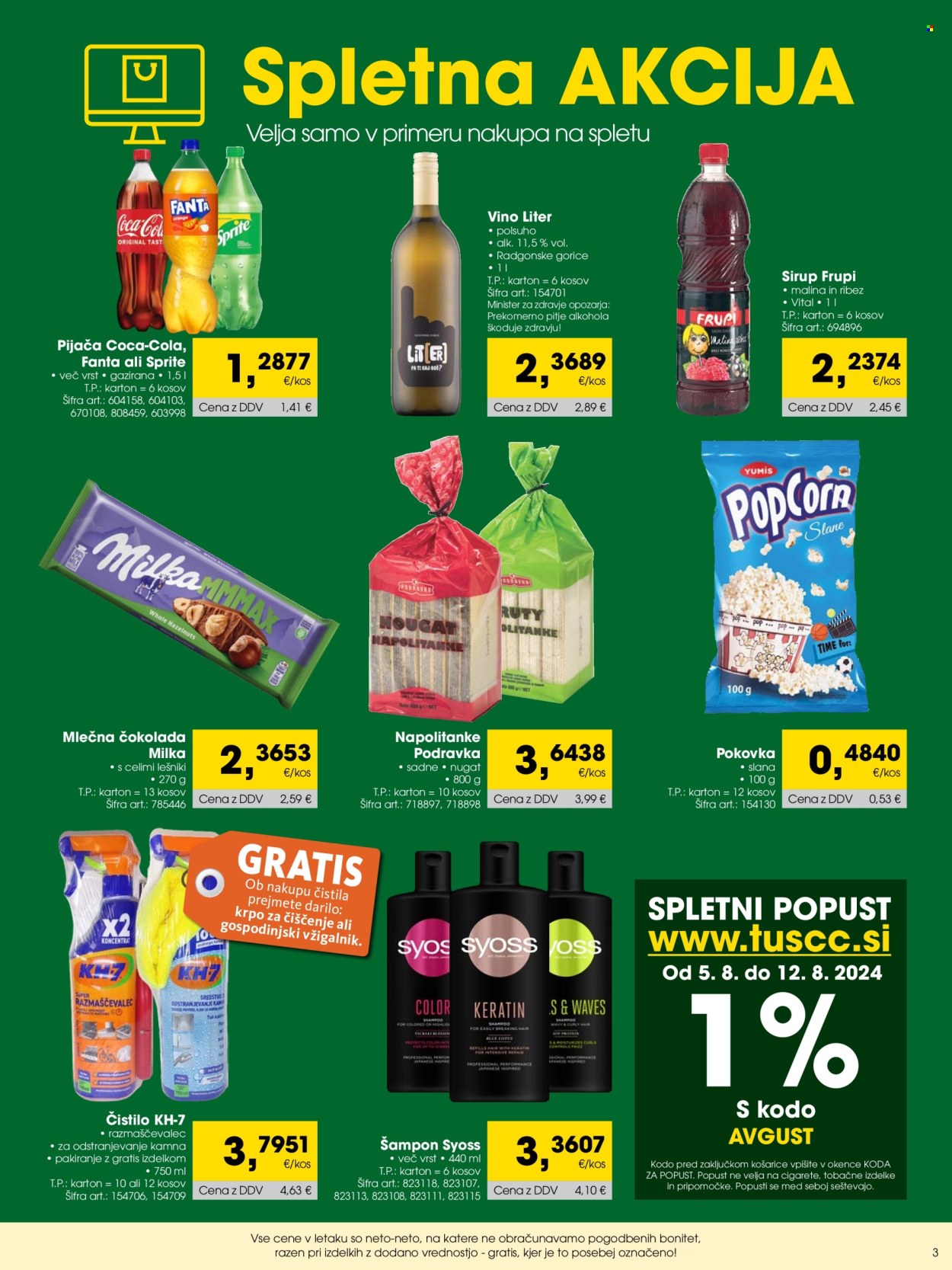 Tuš Cash & Carry katalog - 1.8.2024 - 31.8.2024. Stran 3