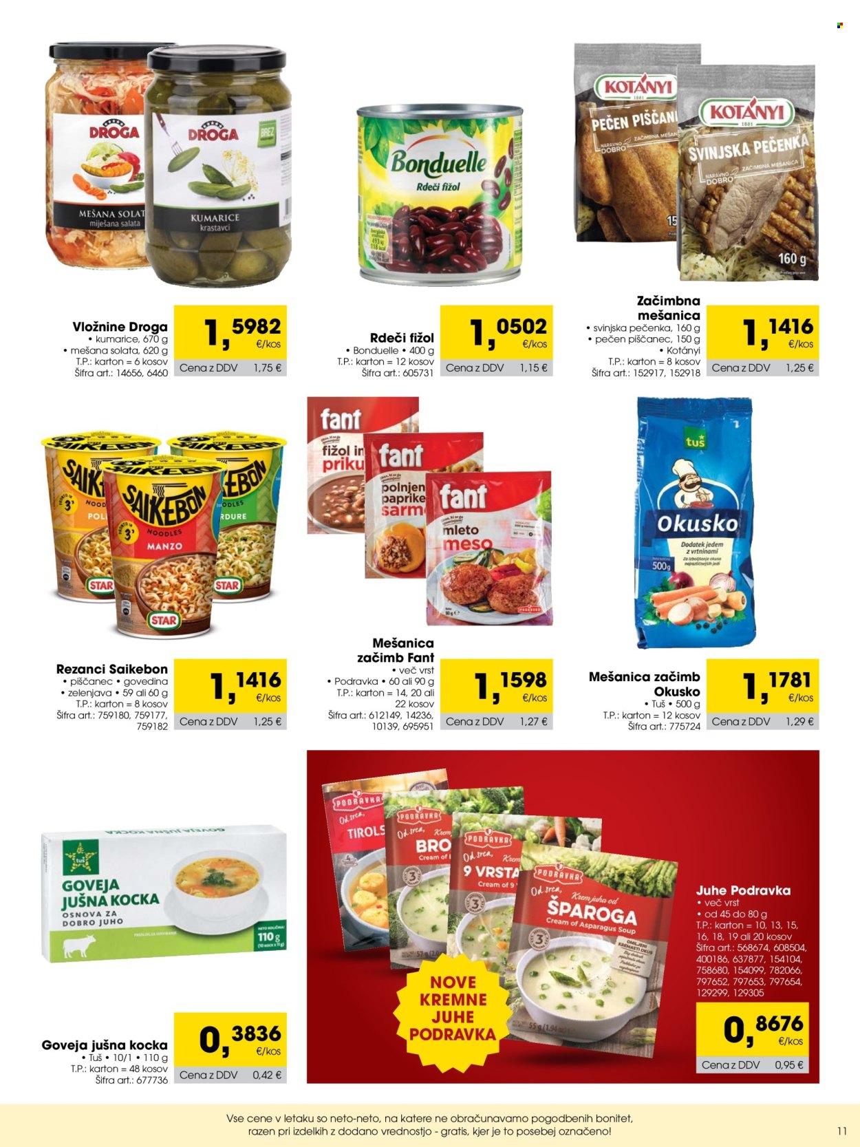 Tuš Cash & Carry katalog - 1.8.2024 - 31.8.2024. Stran 11