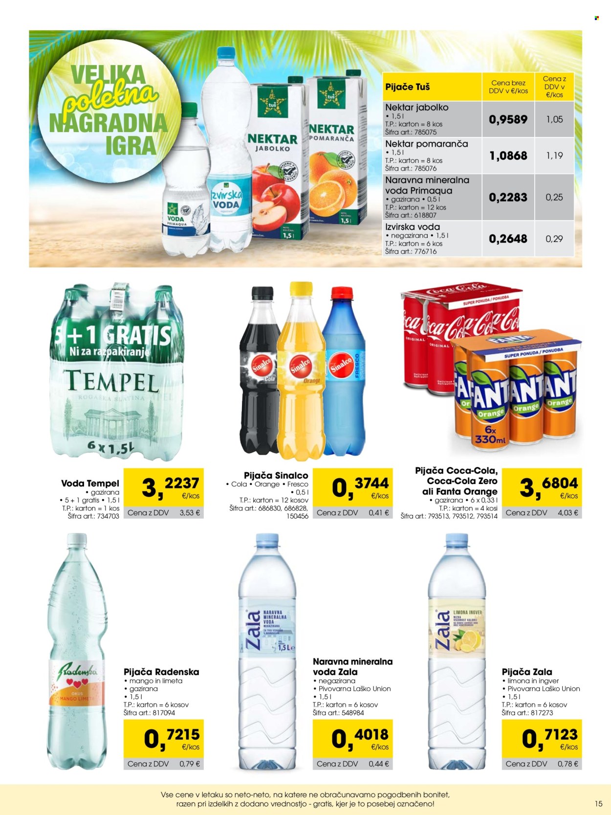 Tuš Cash & Carry katalog - 1.8.2024 - 31.8.2024. Stran 15