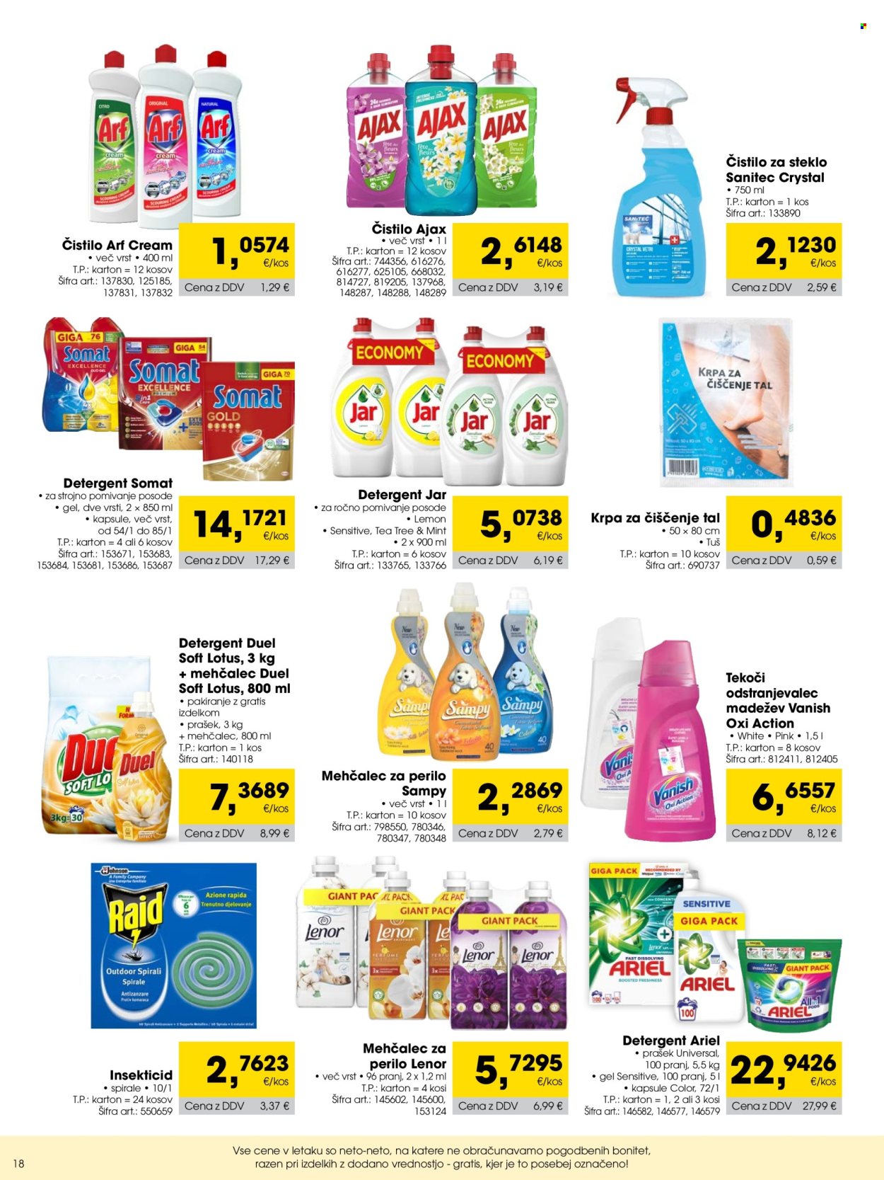 Tuš Cash & Carry katalog - 1.8.2024 - 31.8.2024. Stran 18