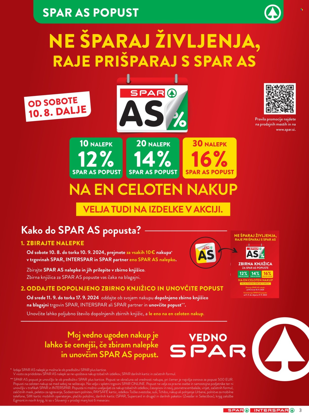 SPAR katalog - 7.8.2024 - 13.8.2024. Stran 3
