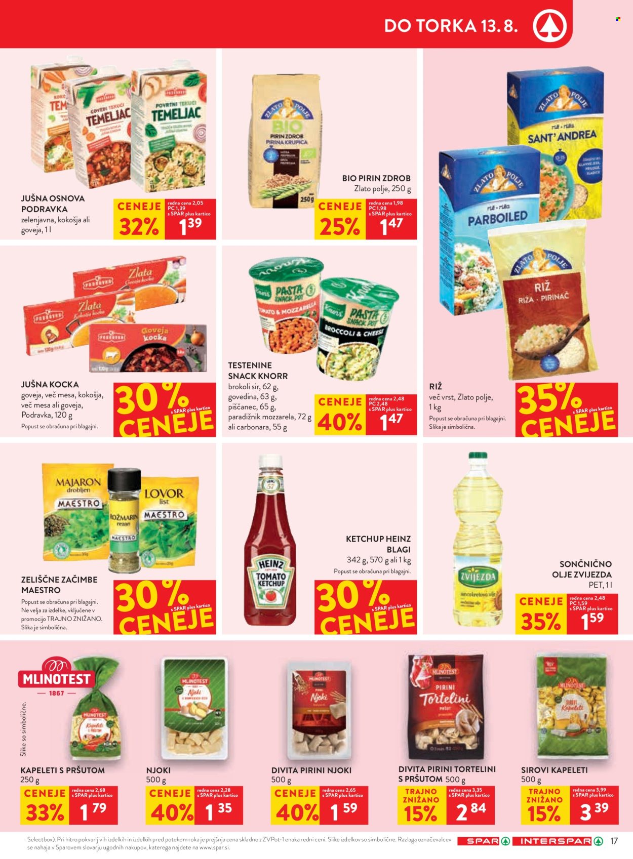 SPAR katalog - 7.8.2024 - 13.8.2024. Stran 19