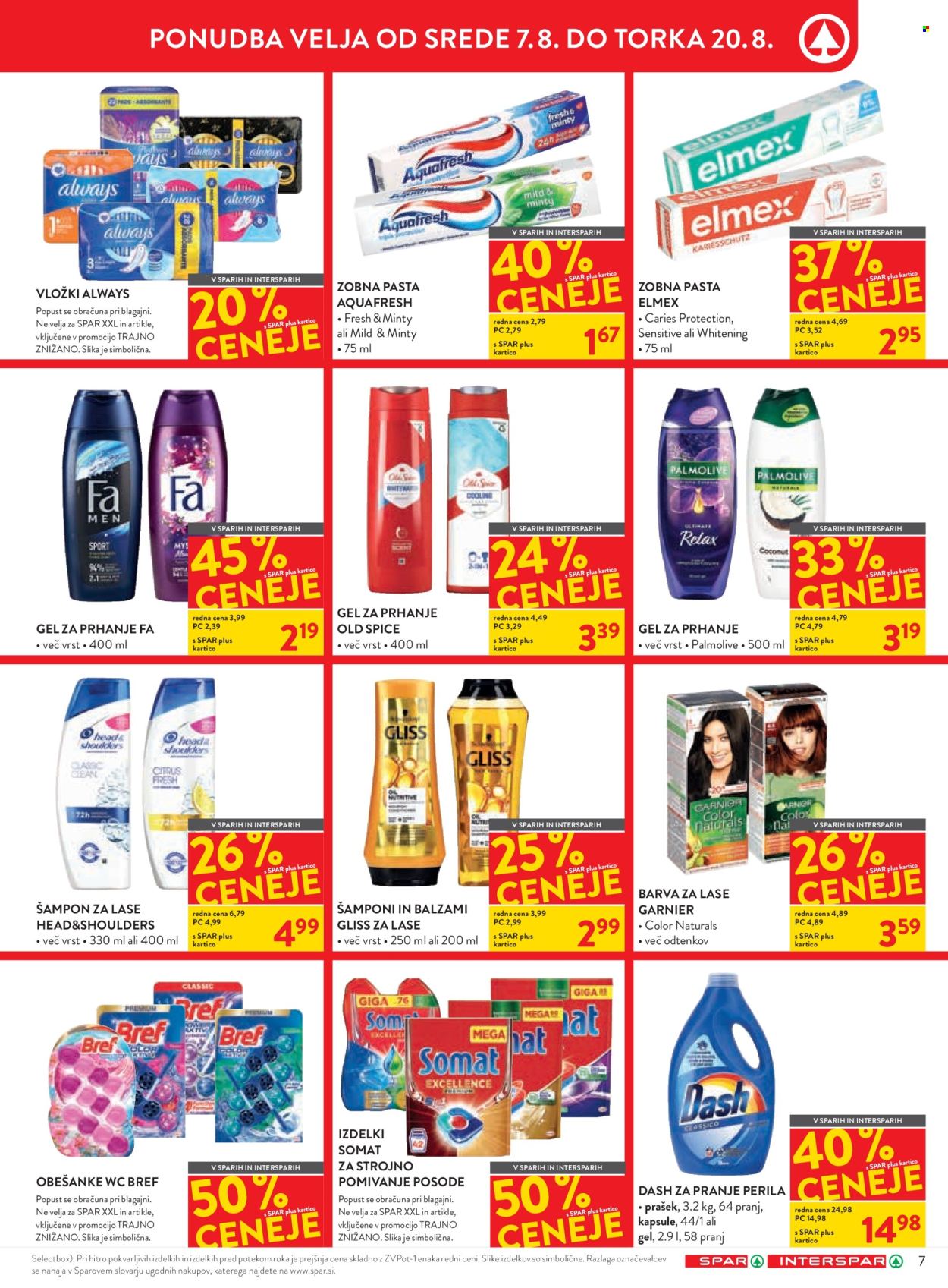 SPAR katalog - 7.8.2024 - 20.8.2024. Stran 7
