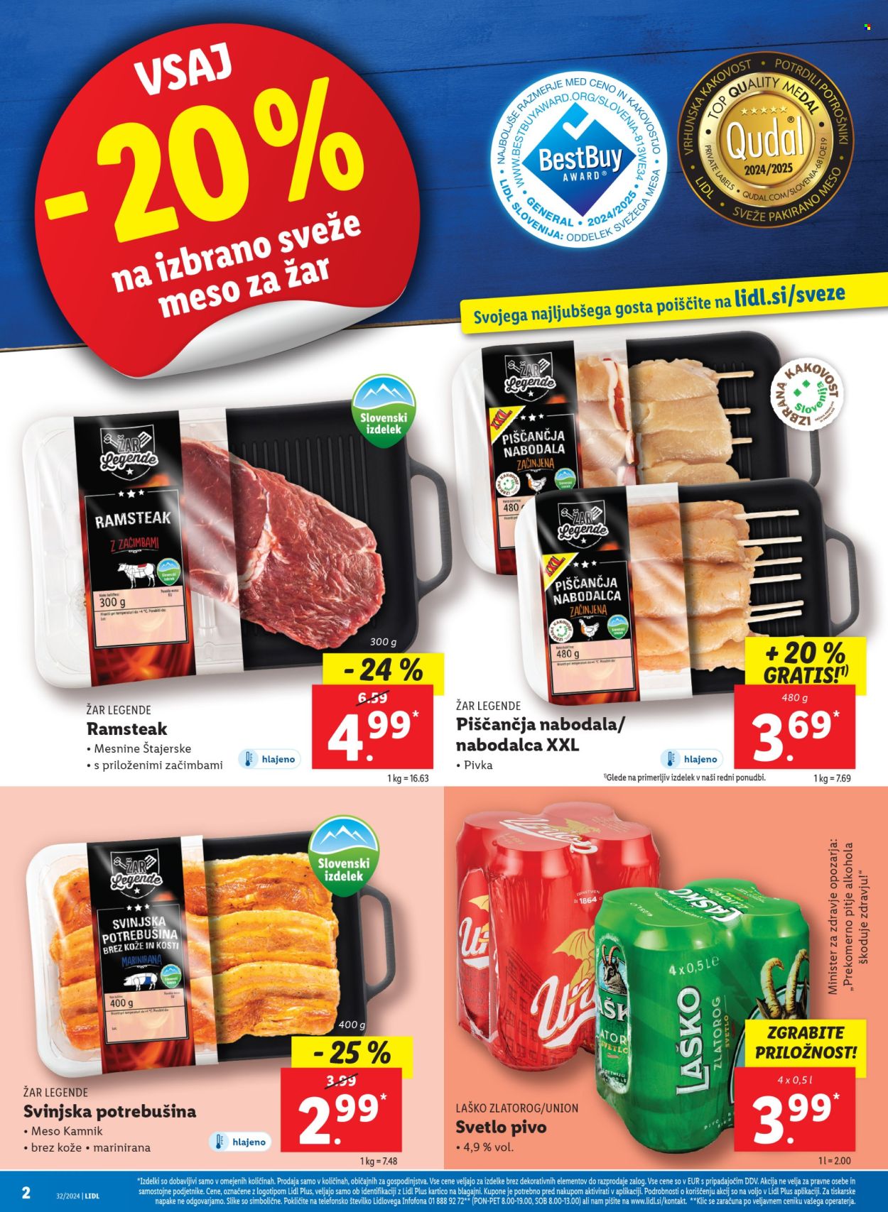 Lidl katalog - 8.8.2024 - 14.8.2024. Stran 2
