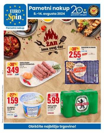 EuroSpin katalog - 8.8.2024 - 14.8.2024.