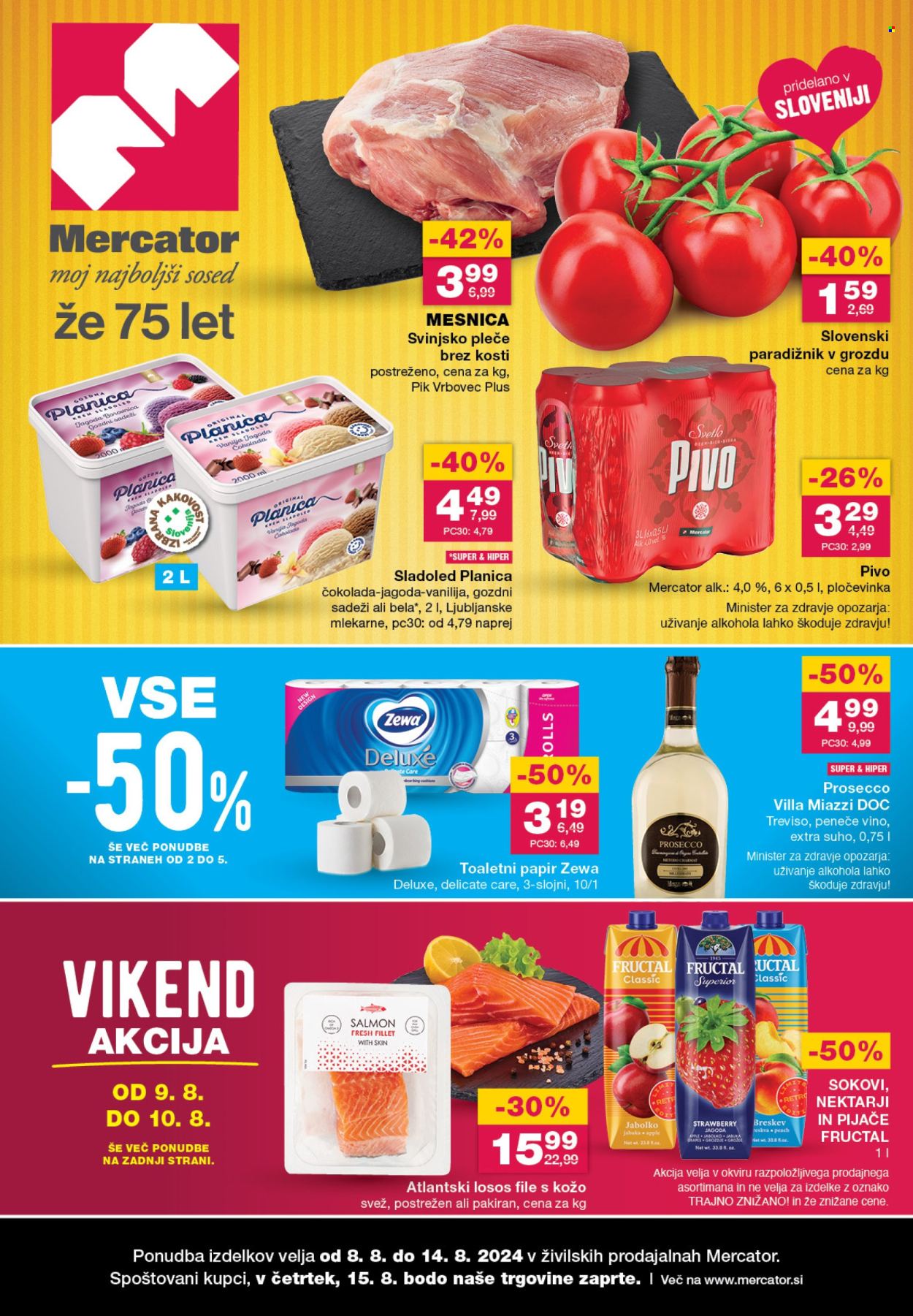 Mercator katalog - 8.8.2024 - 14.8.2024. Stran 1