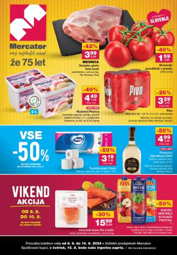 Mercator katalog - 8.8.2024 - 14.8.2024.
