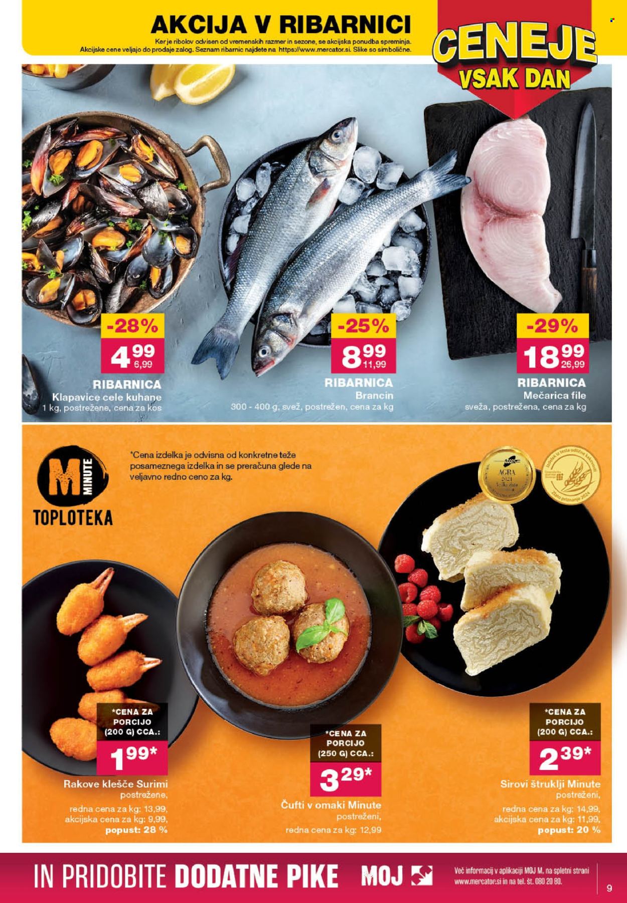 Mercator katalog - 8.8.2024 - 14.8.2024. Stran 9