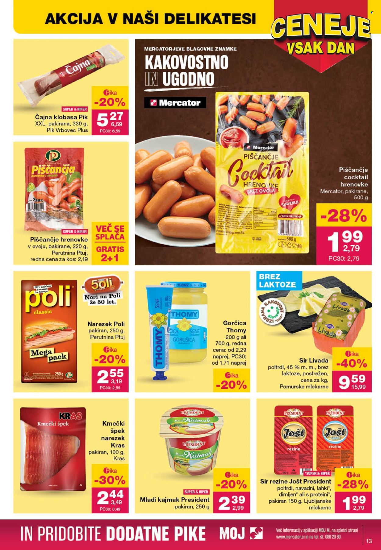 Mercator katalog - 8.8.2024 - 14.8.2024. Stran 13