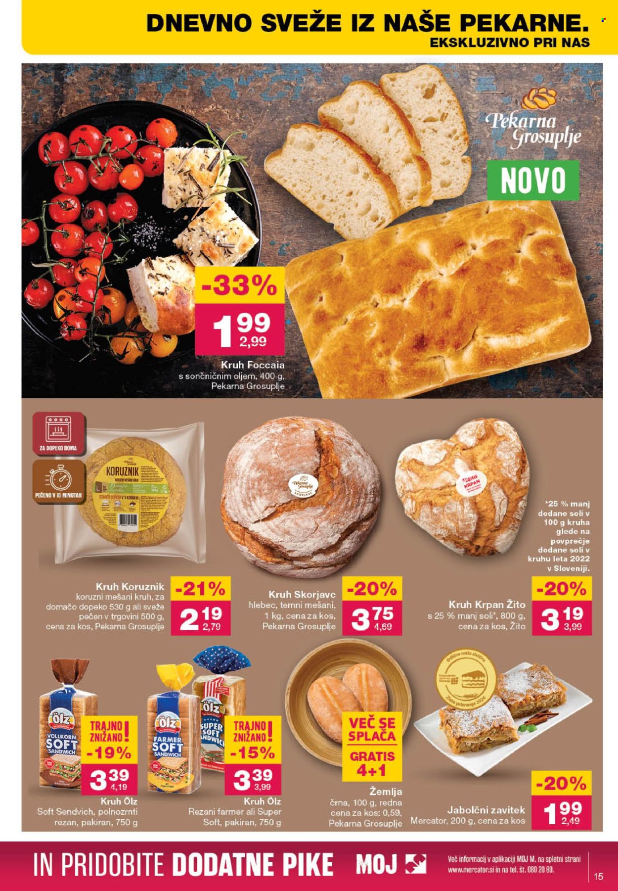 Mercator katalog - 8.8.2024 - 14.8.2024. Stran 15