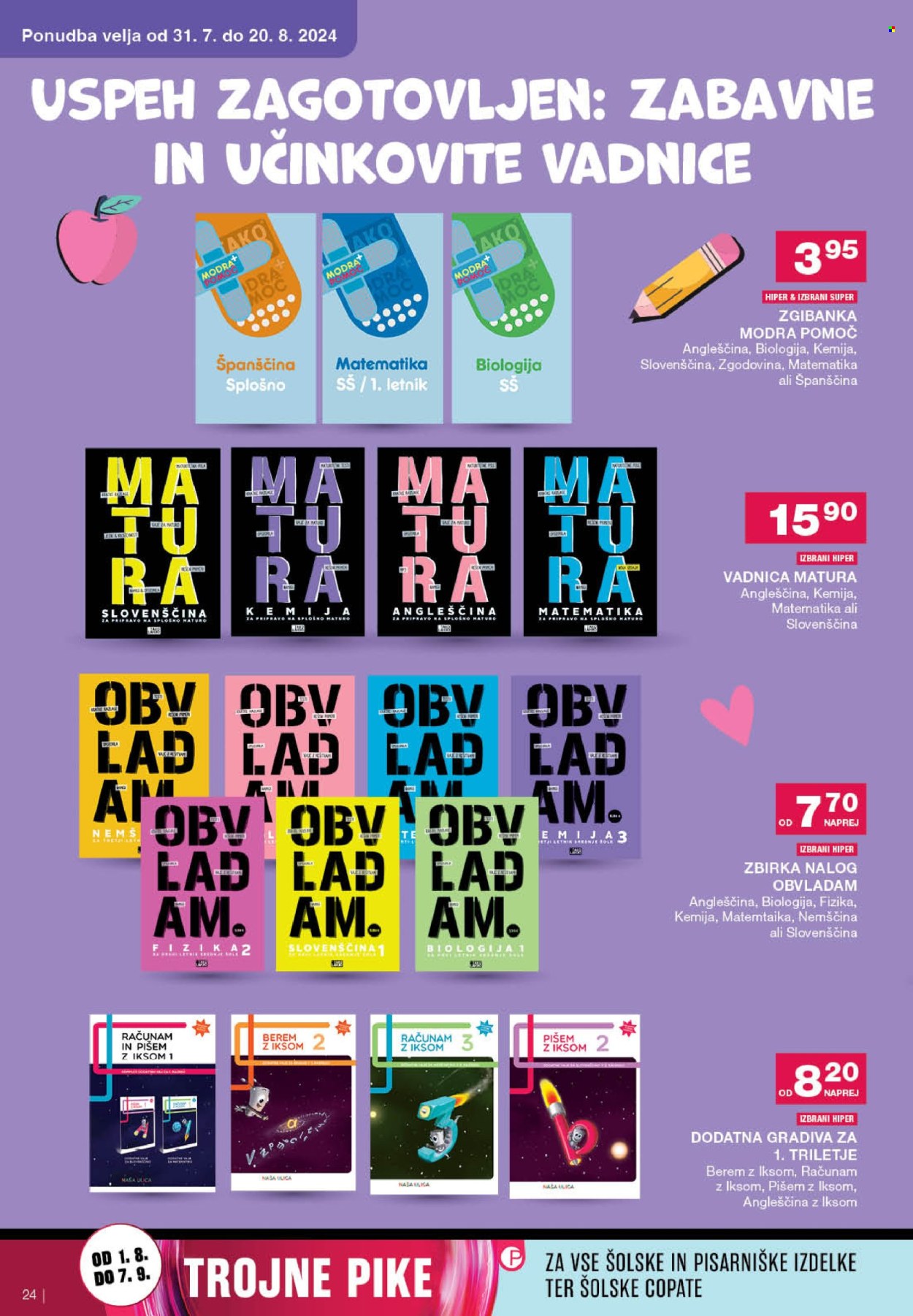 Mercator katalog - 8.8.2024 - 14.8.2024. Stran 24
