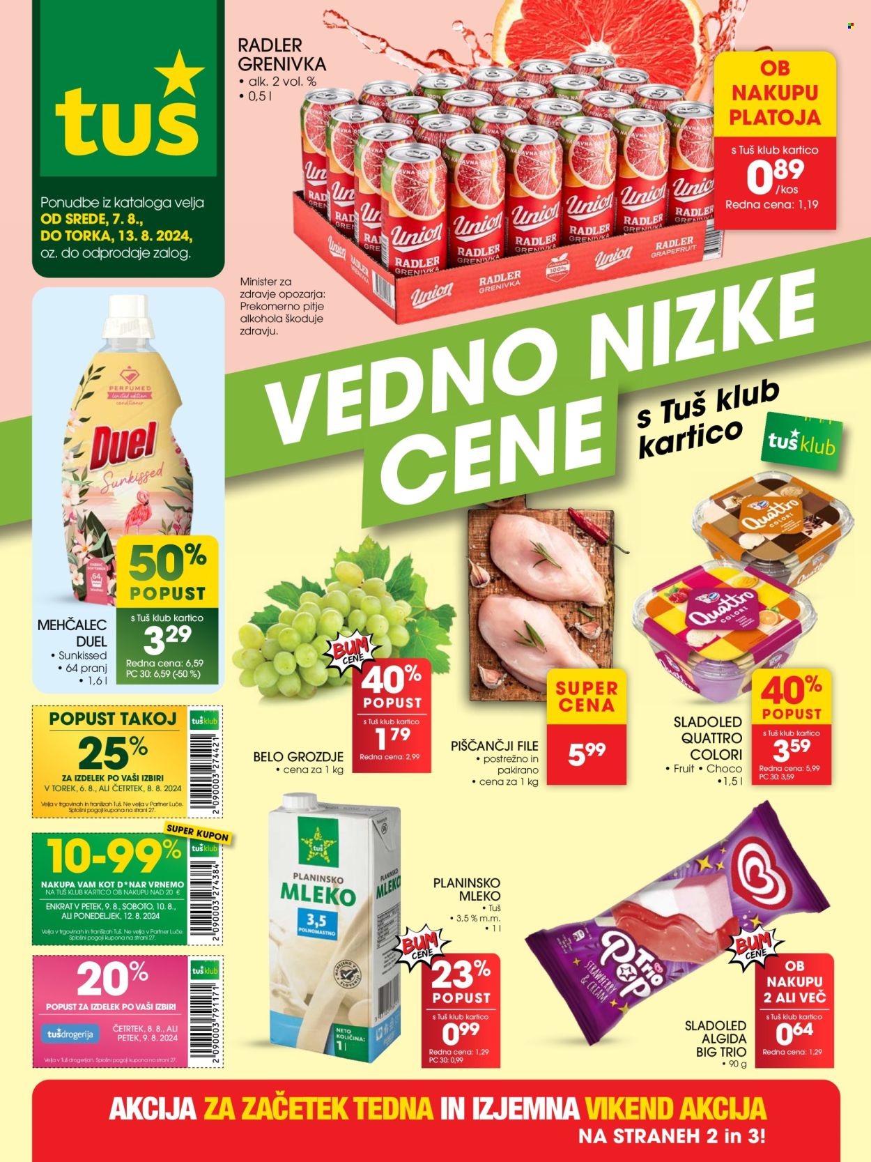 Tuš katalog - 7.8.2024 - 13.8.2024. Stran 1