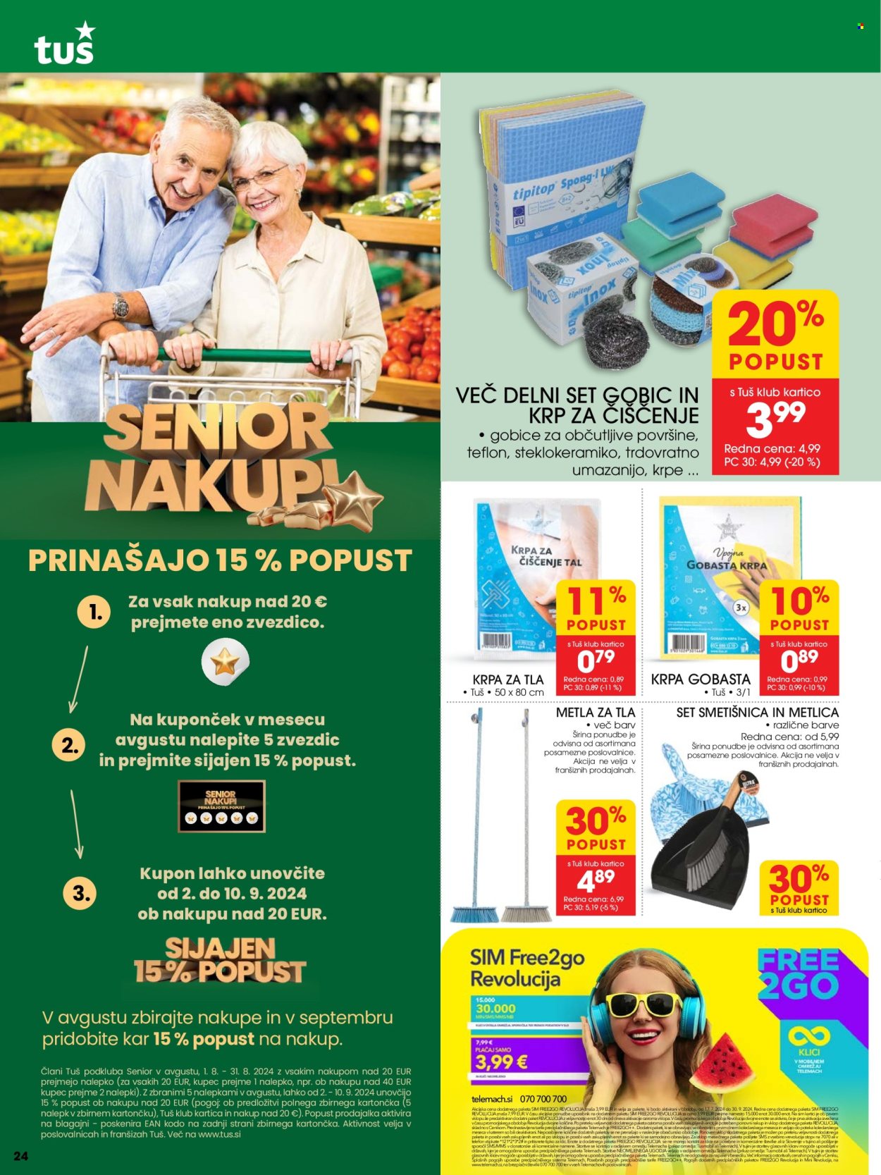 Tuš katalog - 7.8.2024 - 13.8.2024. Stran 24
