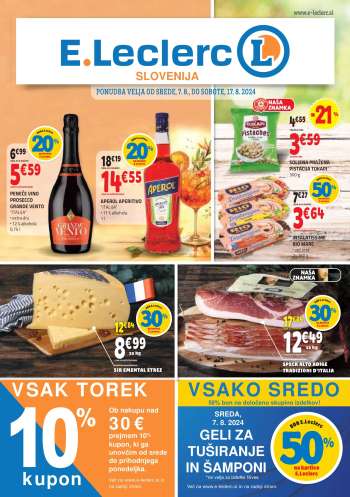 E.Leclerc katalog - 7.8.2024 - 17.8.2024.