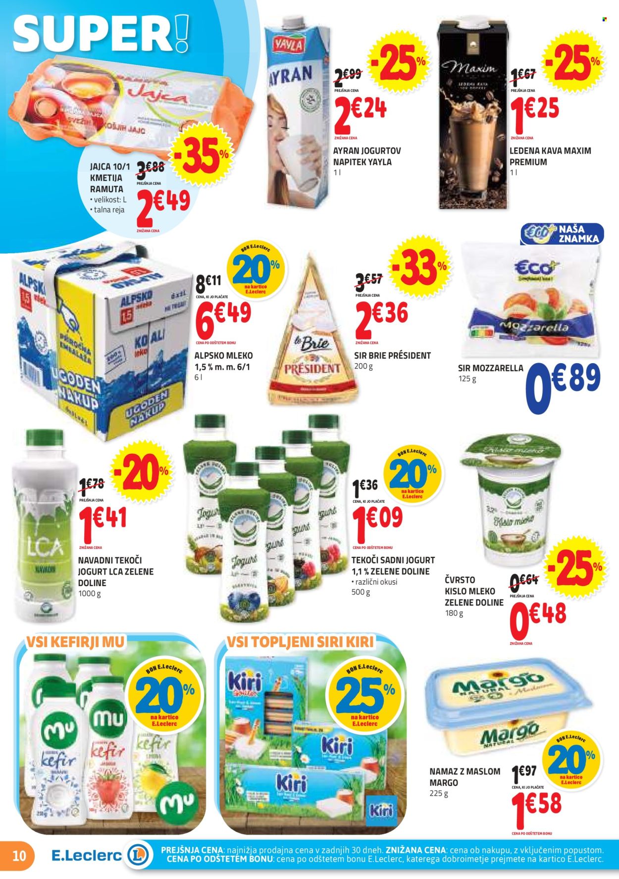 E.Leclerc katalog - 7.8.2024 - 17.8.2024. Stran 10