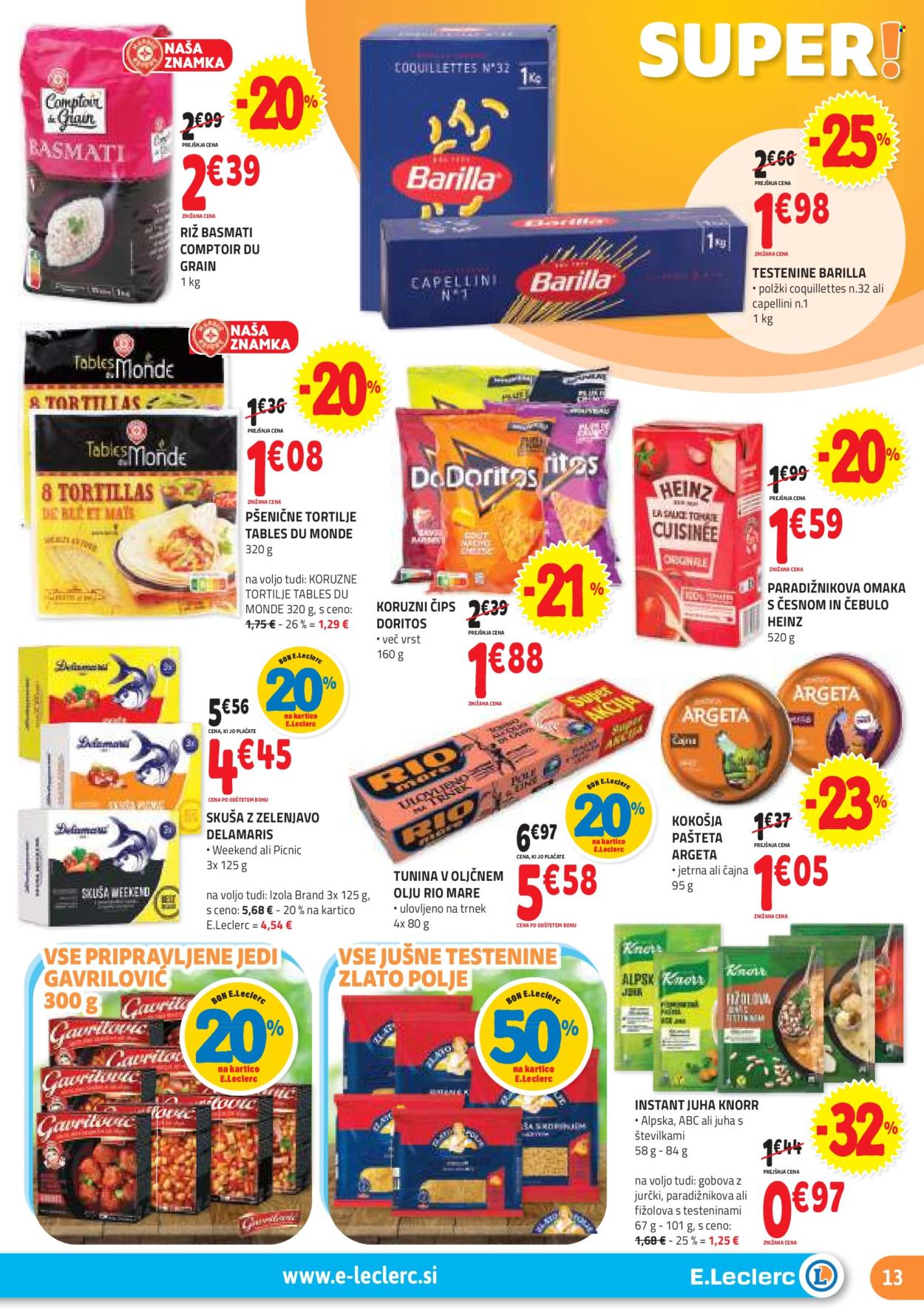 E.Leclerc katalog - 7.8.2024 - 17.8.2024. Stran 13