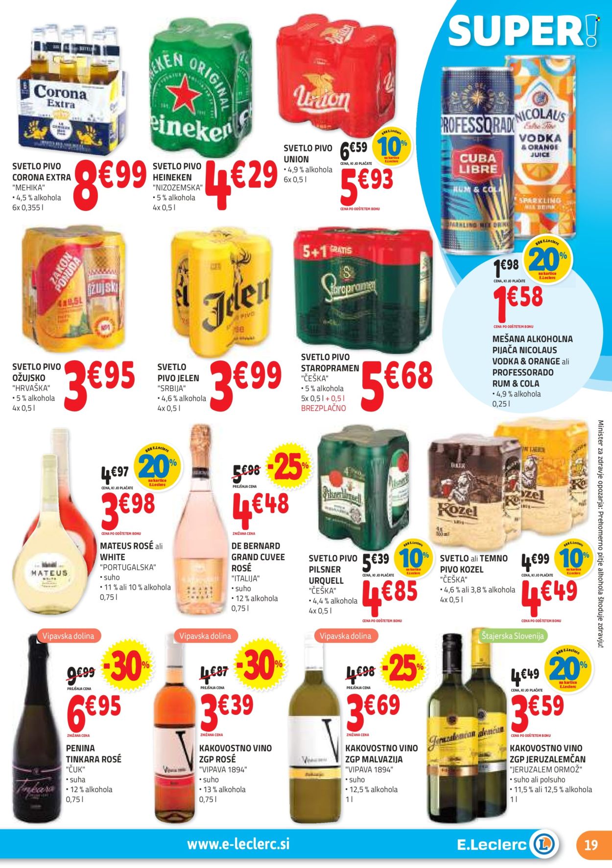 E.Leclerc katalog - 7.8.2024 - 17.8.2024. Stran 19