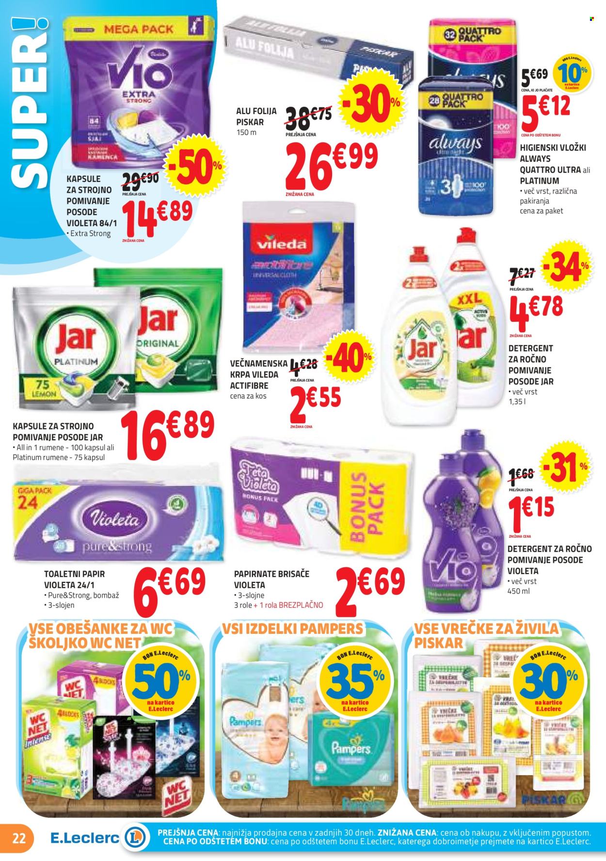 E.Leclerc katalog - 7.8.2024 - 17.8.2024. Stran 22