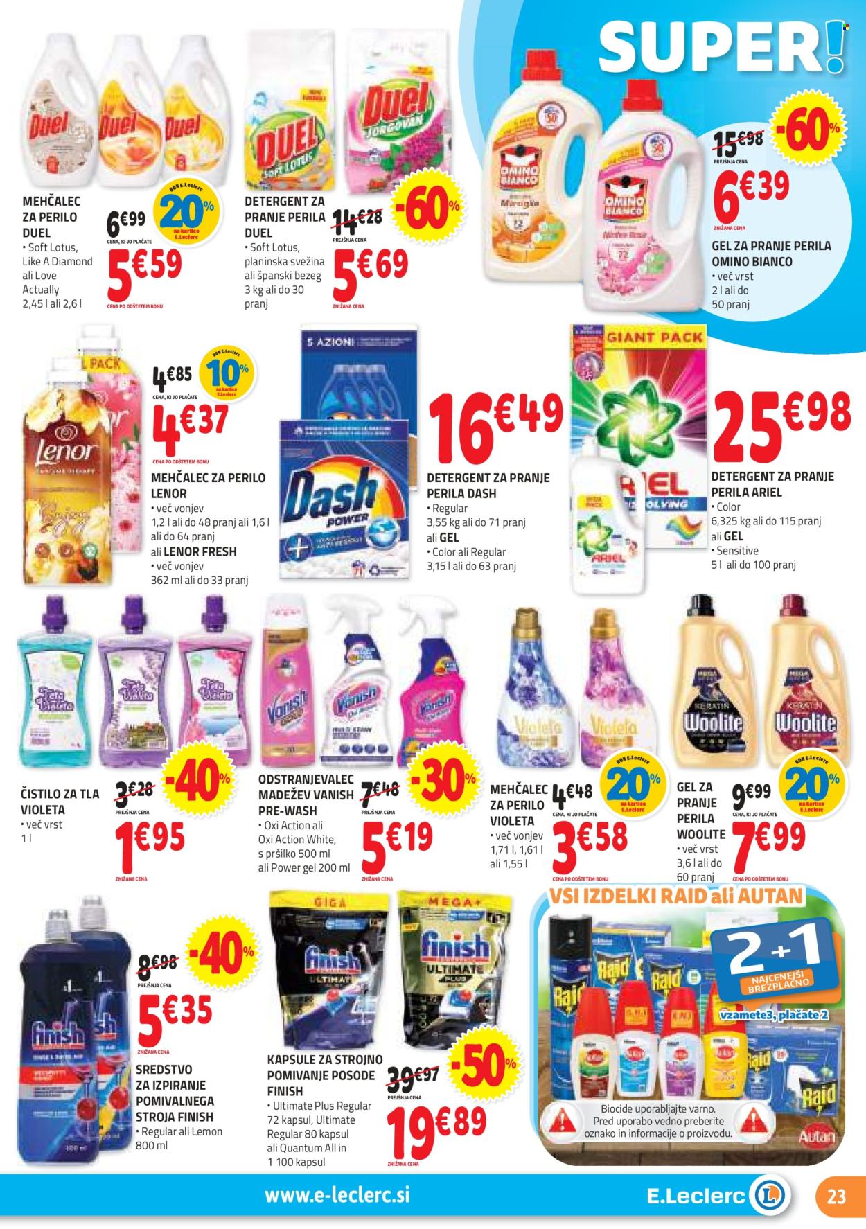E.Leclerc katalog - 7.8.2024 - 17.8.2024. Stran 23