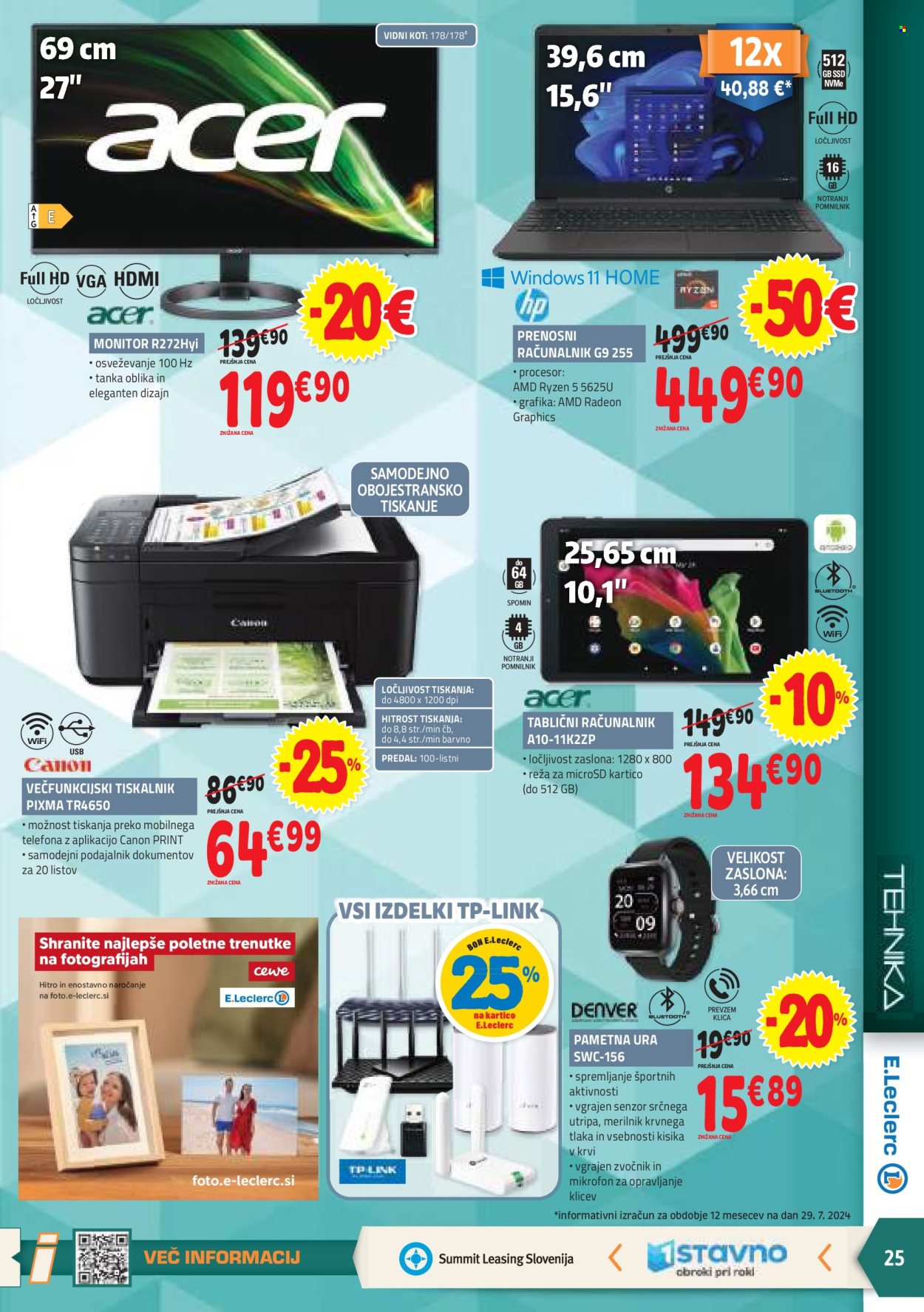 E.Leclerc katalog - 7.8.2024 - 17.8.2024. Stran 25