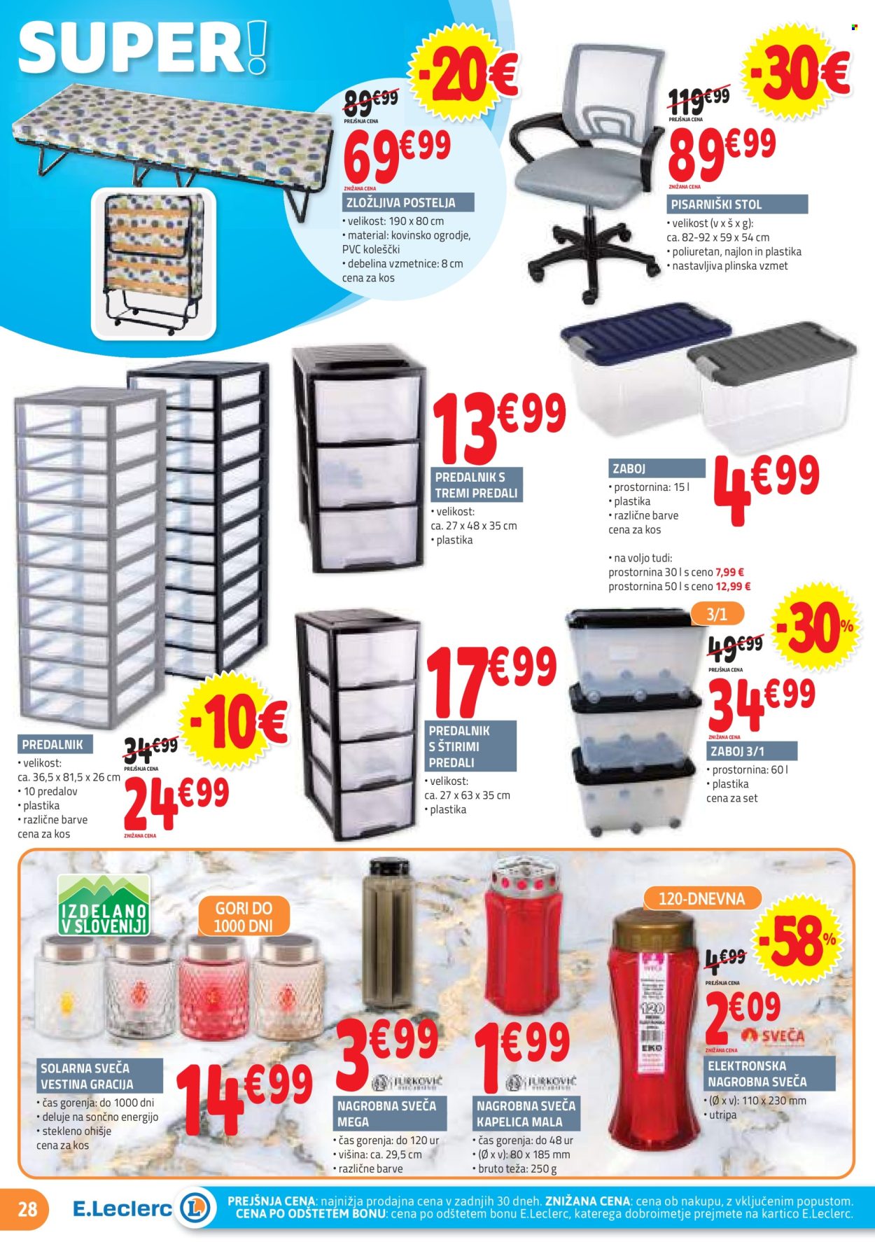 E.Leclerc katalog - 7.8.2024 - 17.8.2024. Stran 28