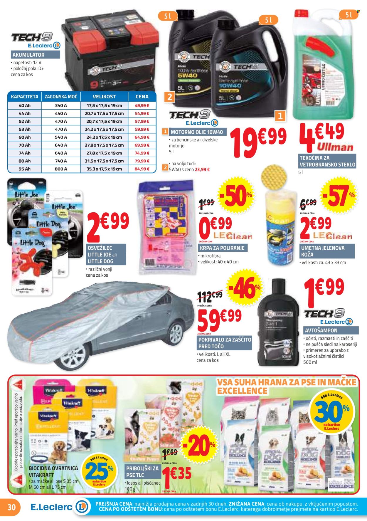 E.Leclerc katalog - 7.8.2024 - 17.8.2024. Stran 30