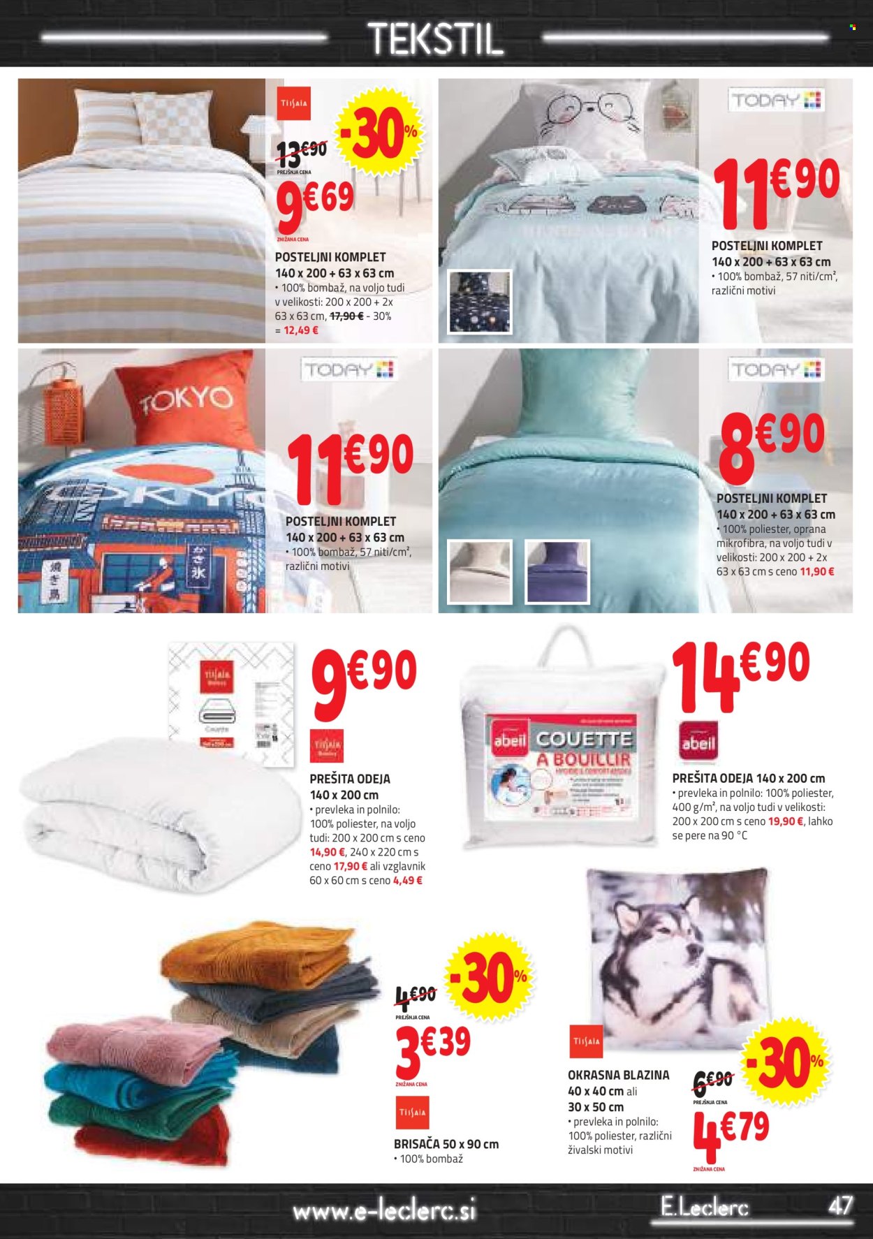 E.Leclerc katalog - 7.8.2024 - 17.8.2024. Stran 47