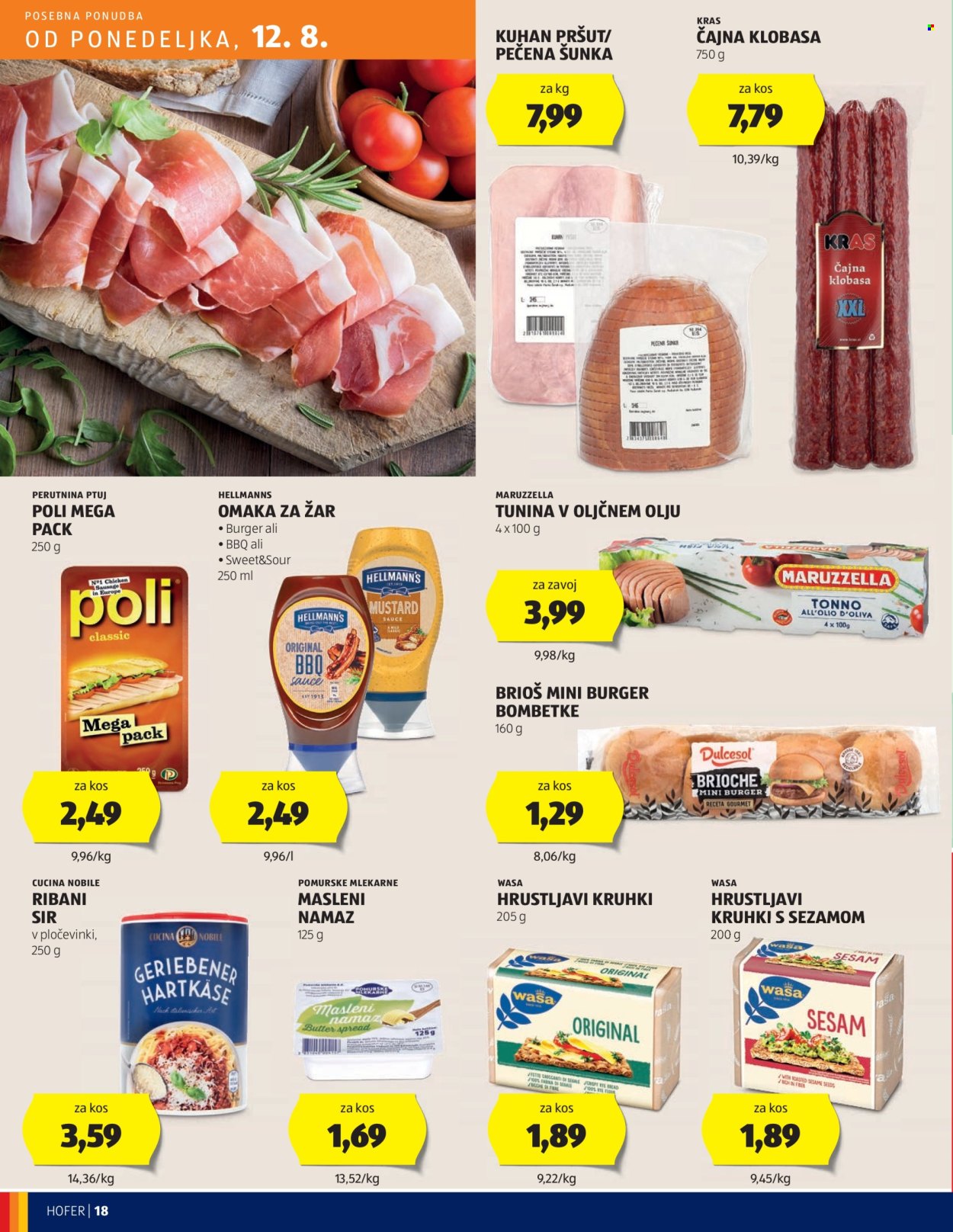 Hofer katalog - 8.8.2024 - 17.8.2024. Stran 18