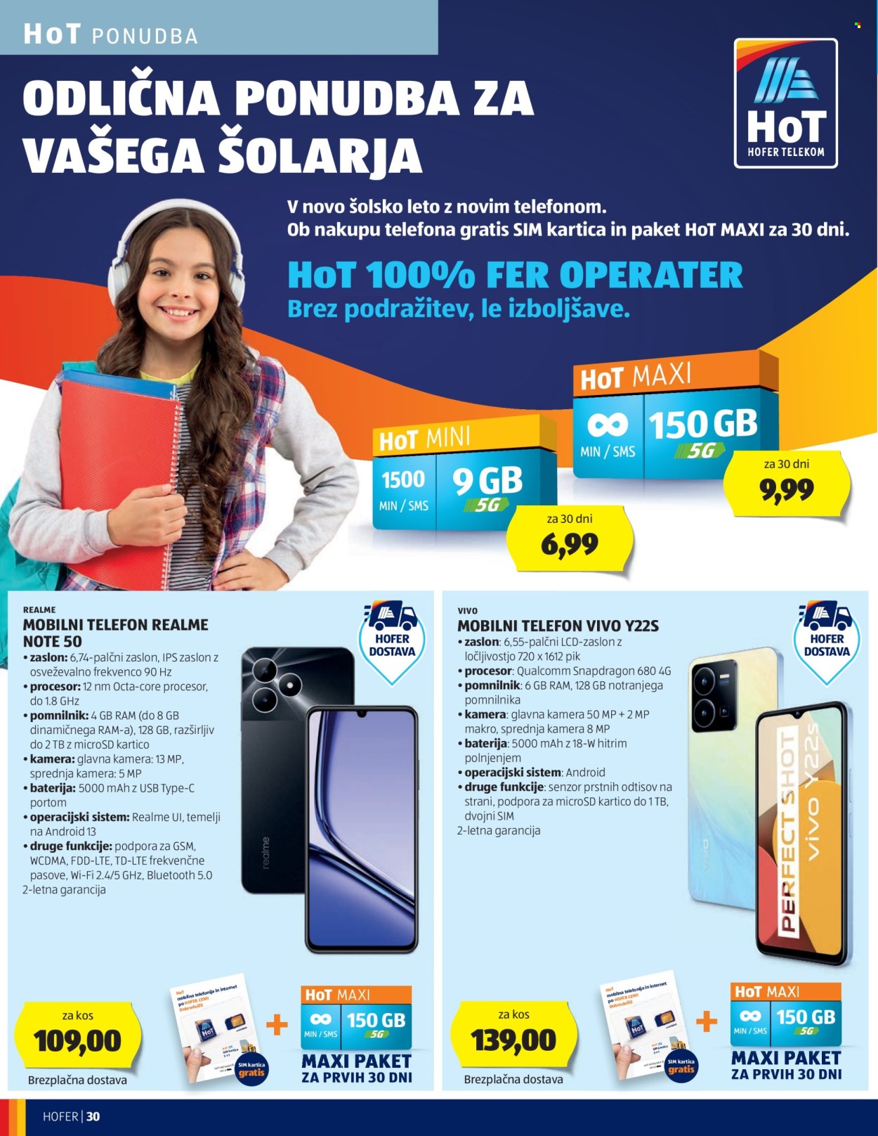 Hofer katalog - 8.8.2024 - 17.8.2024. Stran 30