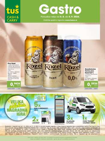 Tuš Cash & Carry katalog - 8.8.2024 - 4.9.2024.