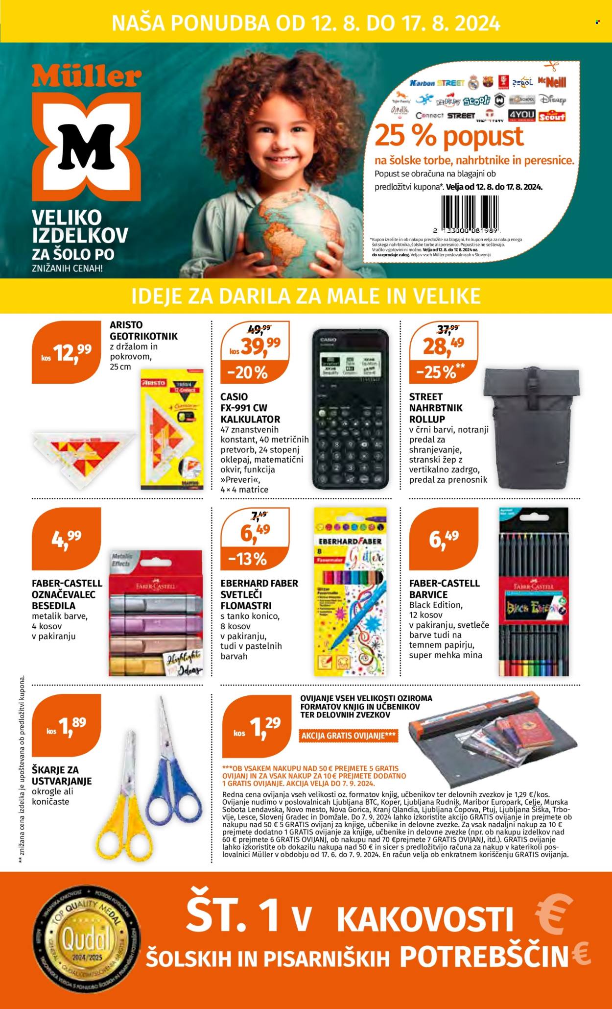 Müller katalog - 12.8.2024 - 17.8.2024. Stran 1