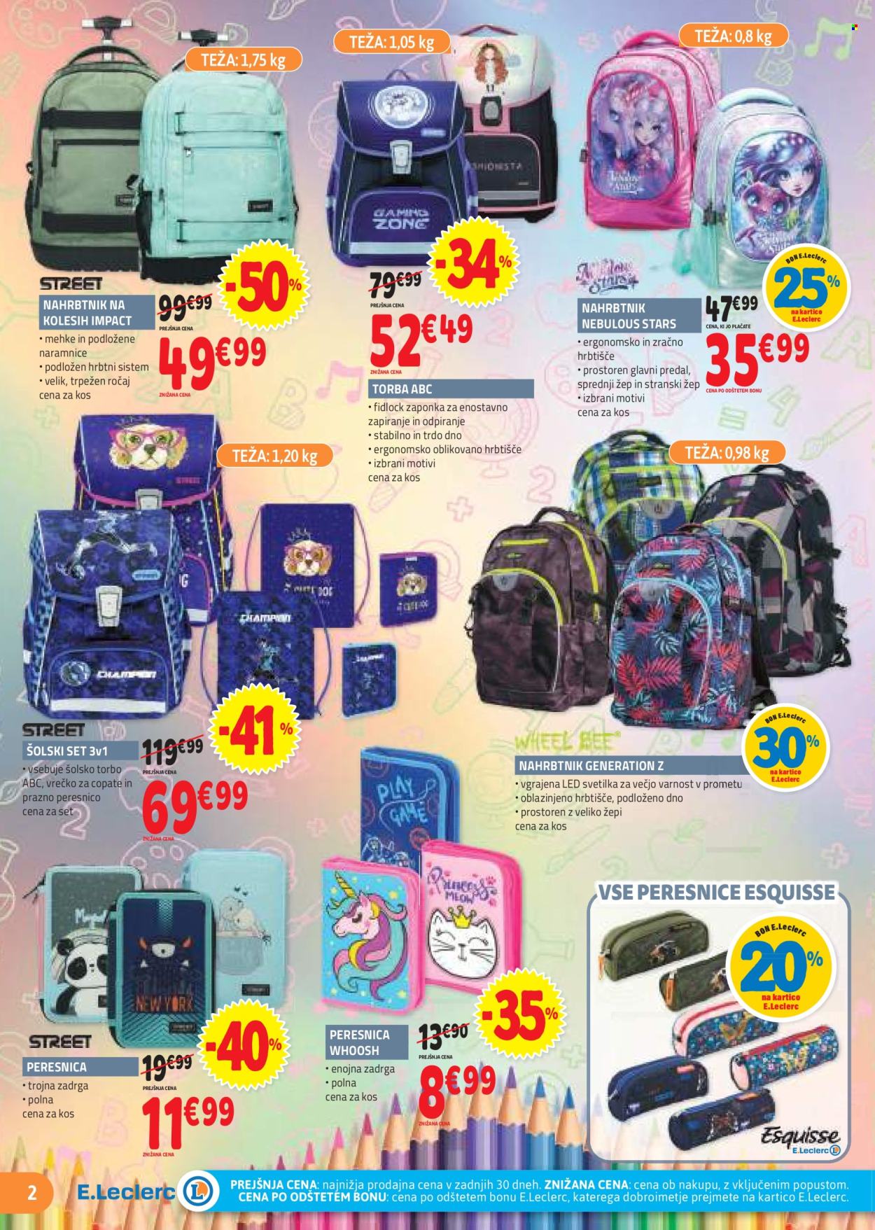 E.Leclerc katalog - 14.8.2024 - 24.8.2024. Stran 2