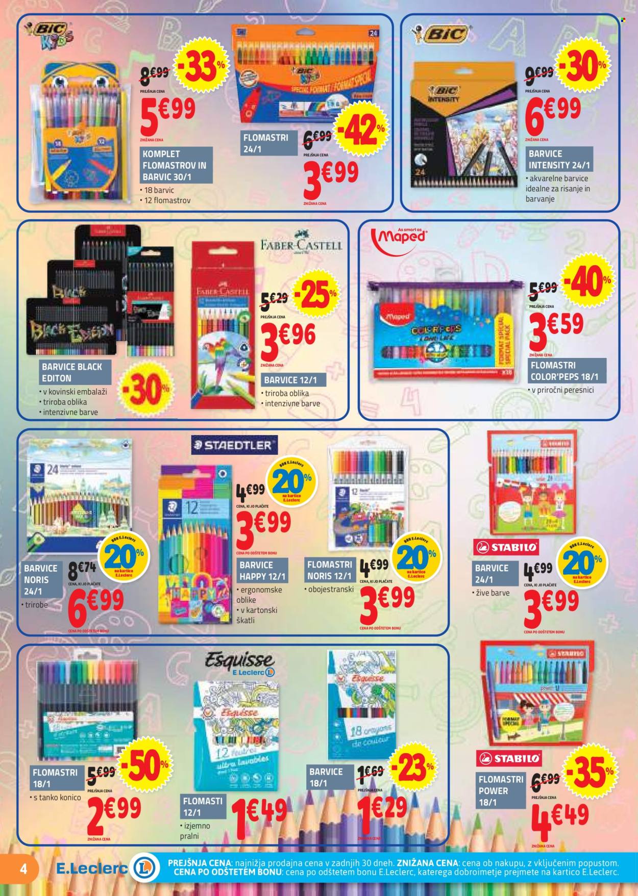 E.Leclerc katalog - 14.8.2024 - 24.8.2024. Stran 4