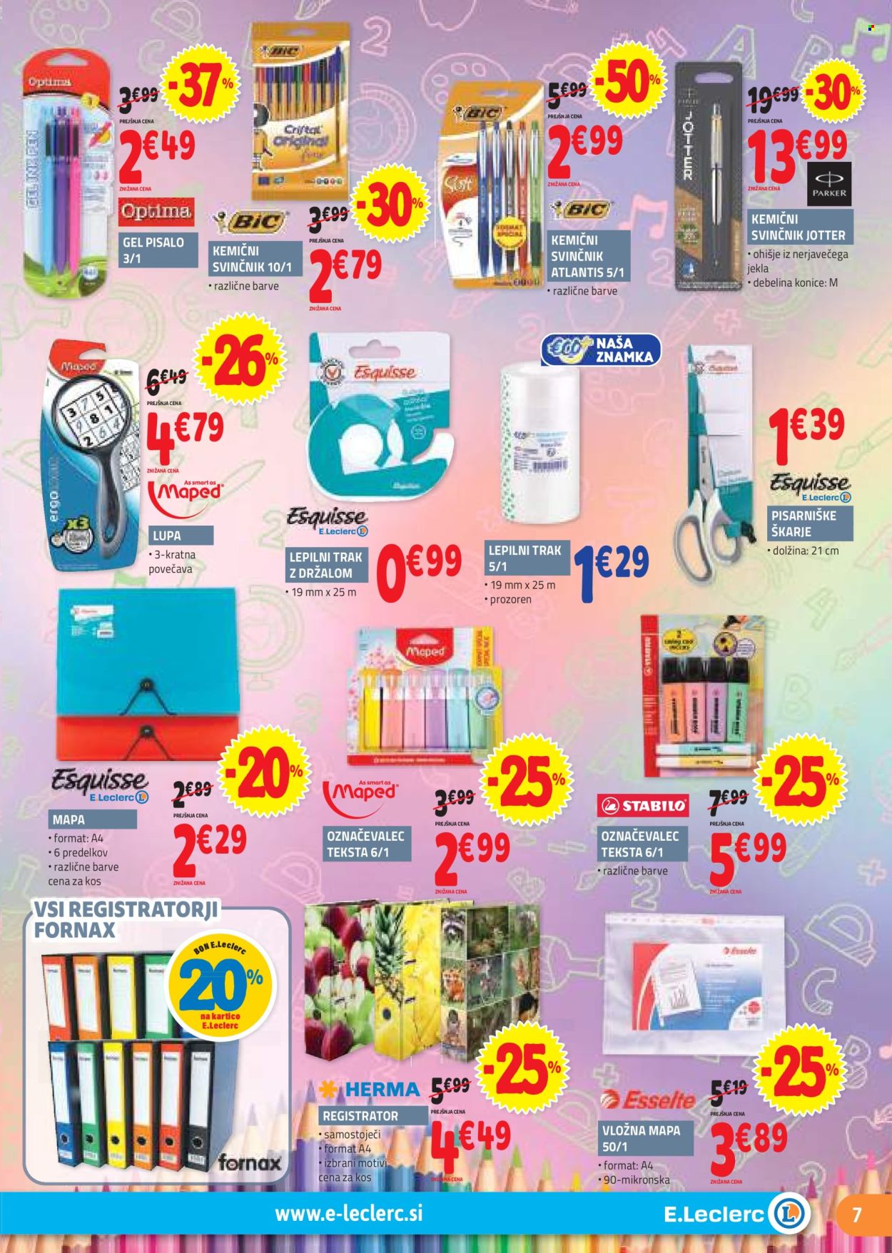 E.Leclerc katalog - 14.8.2024 - 24.8.2024. Stran 7