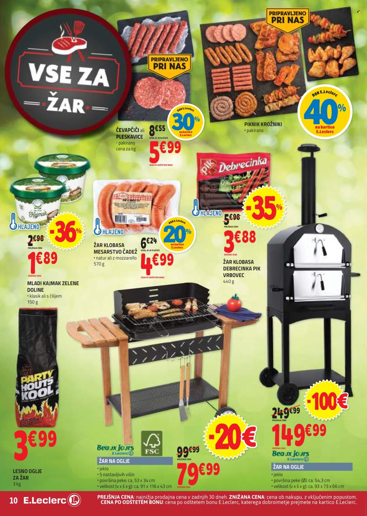 E.Leclerc katalog - 14.8.2024 - 24.8.2024. Stran 10