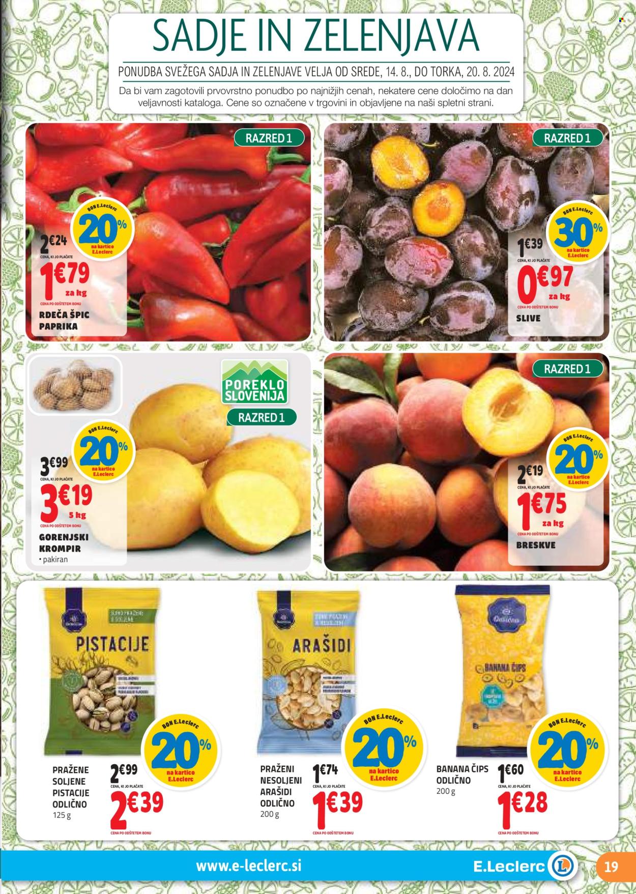 E.Leclerc katalog - 14.8.2024 - 24.8.2024. Stran 19