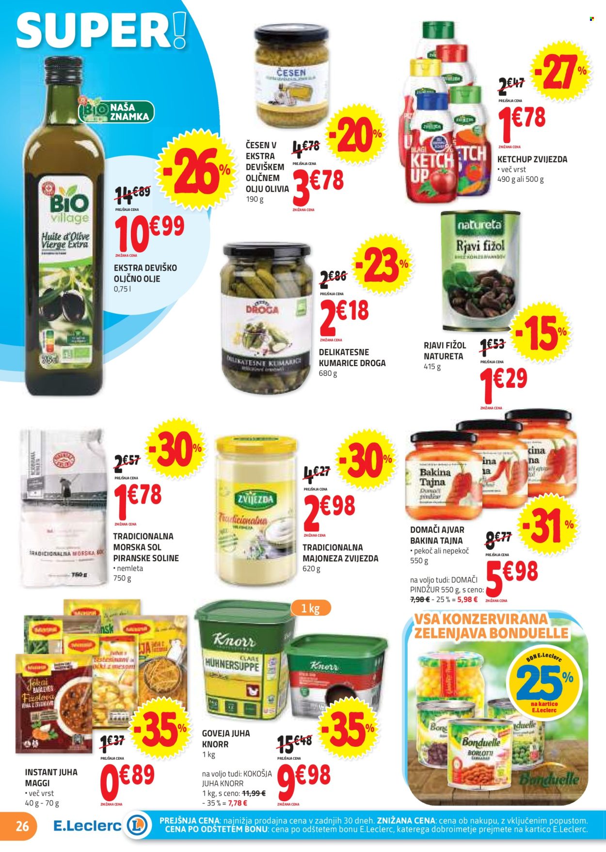 E.Leclerc katalog - 14.8.2024 - 24.8.2024. Stran 26