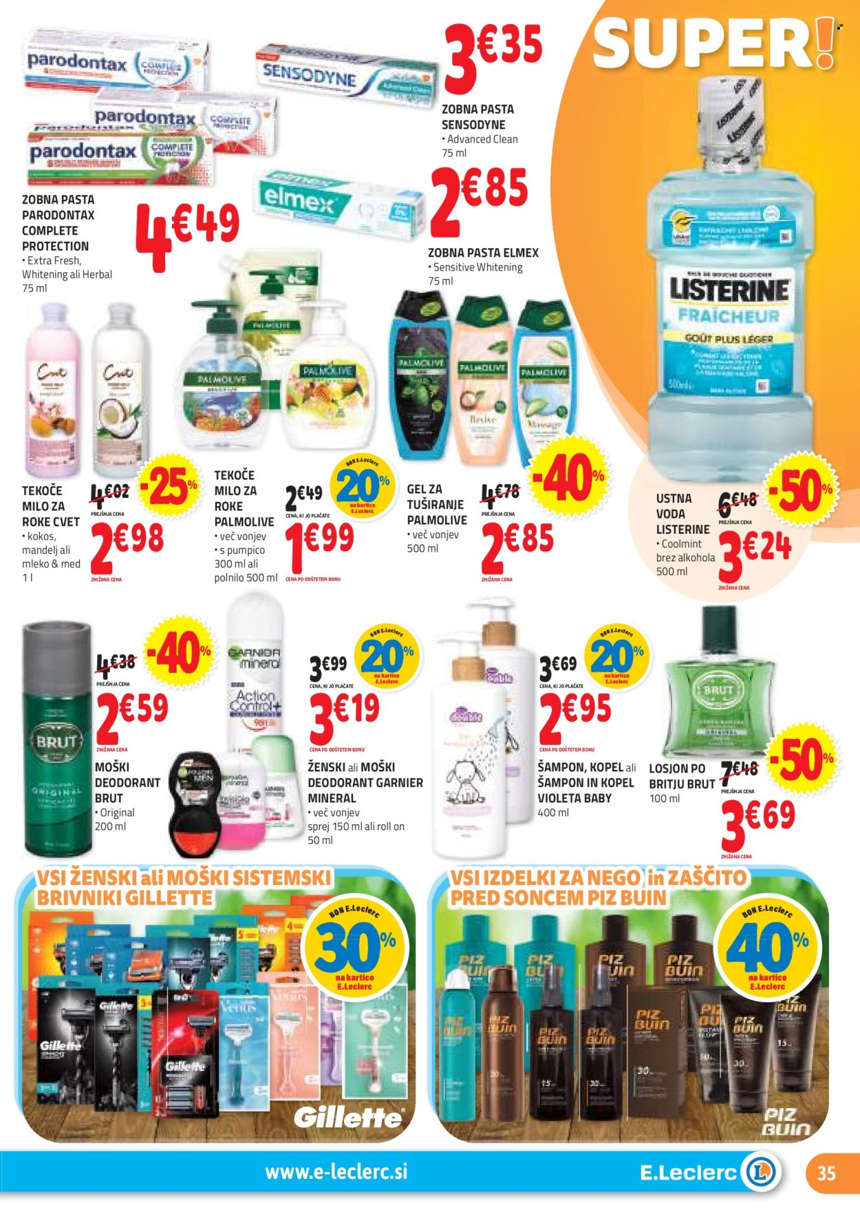 E.Leclerc katalog - 14.8.2024 - 24.8.2024. Stran 35