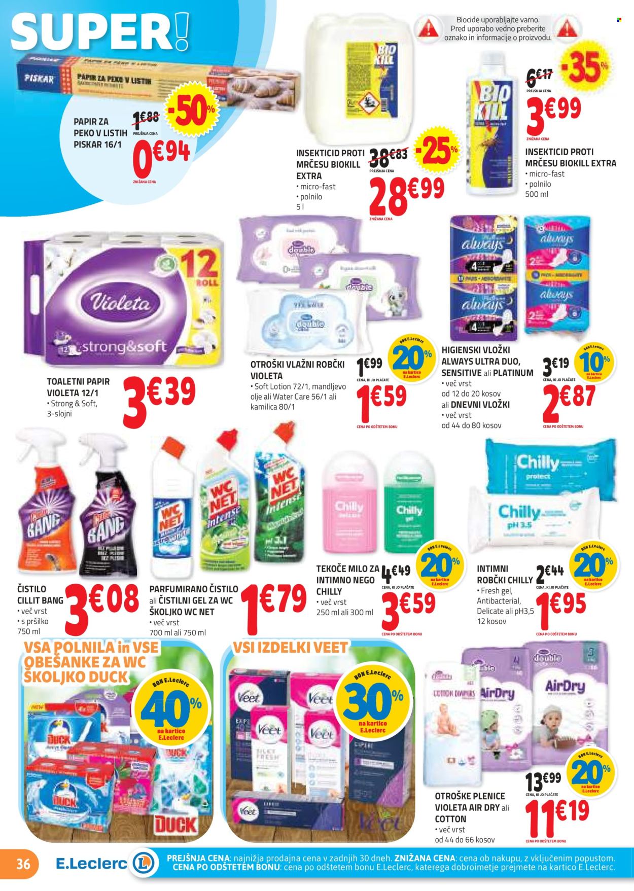 E.Leclerc katalog - 14.8.2024 - 24.8.2024. Stran 36