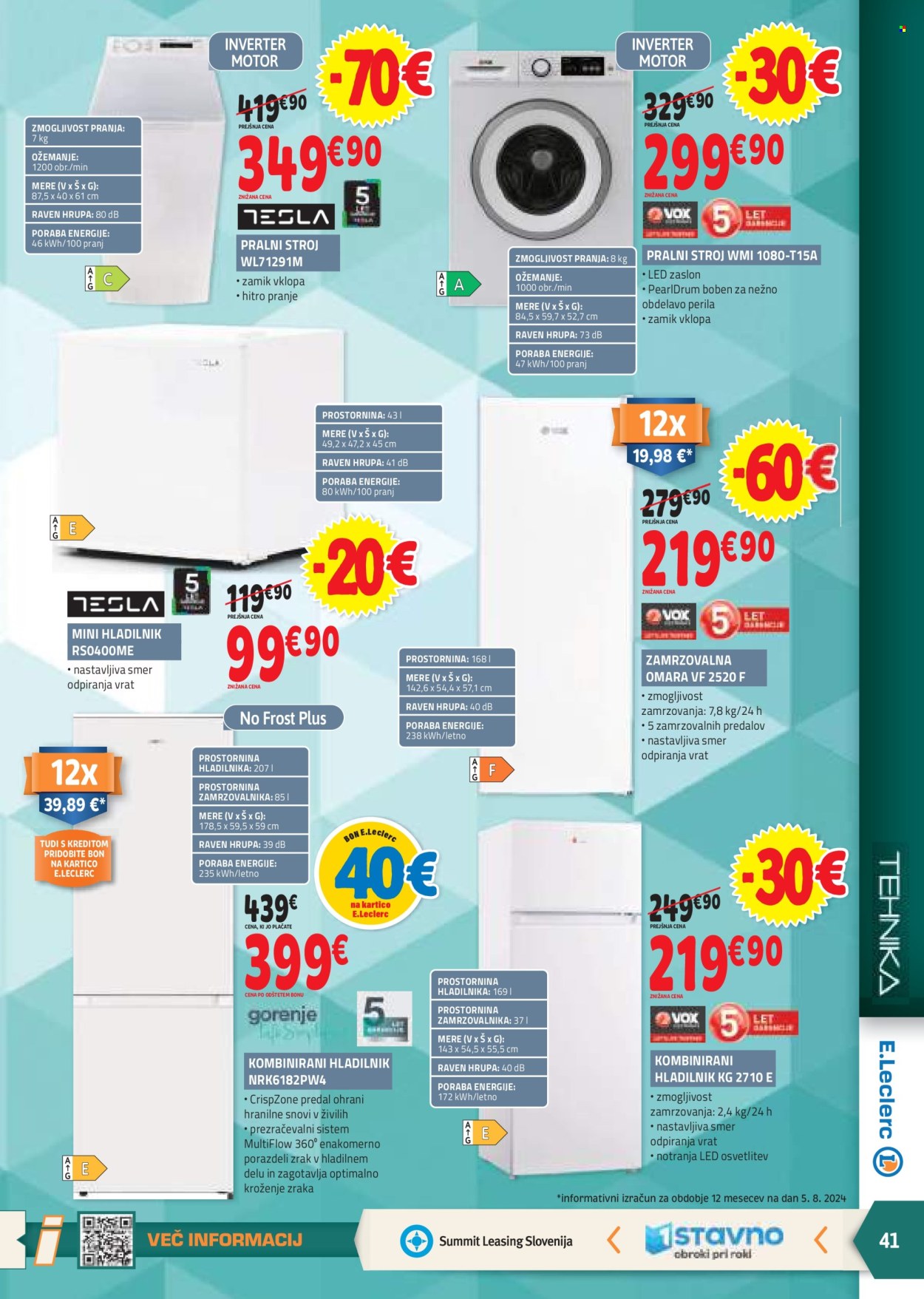 E.Leclerc katalog - 14.8.2024 - 24.8.2024. Stran 41