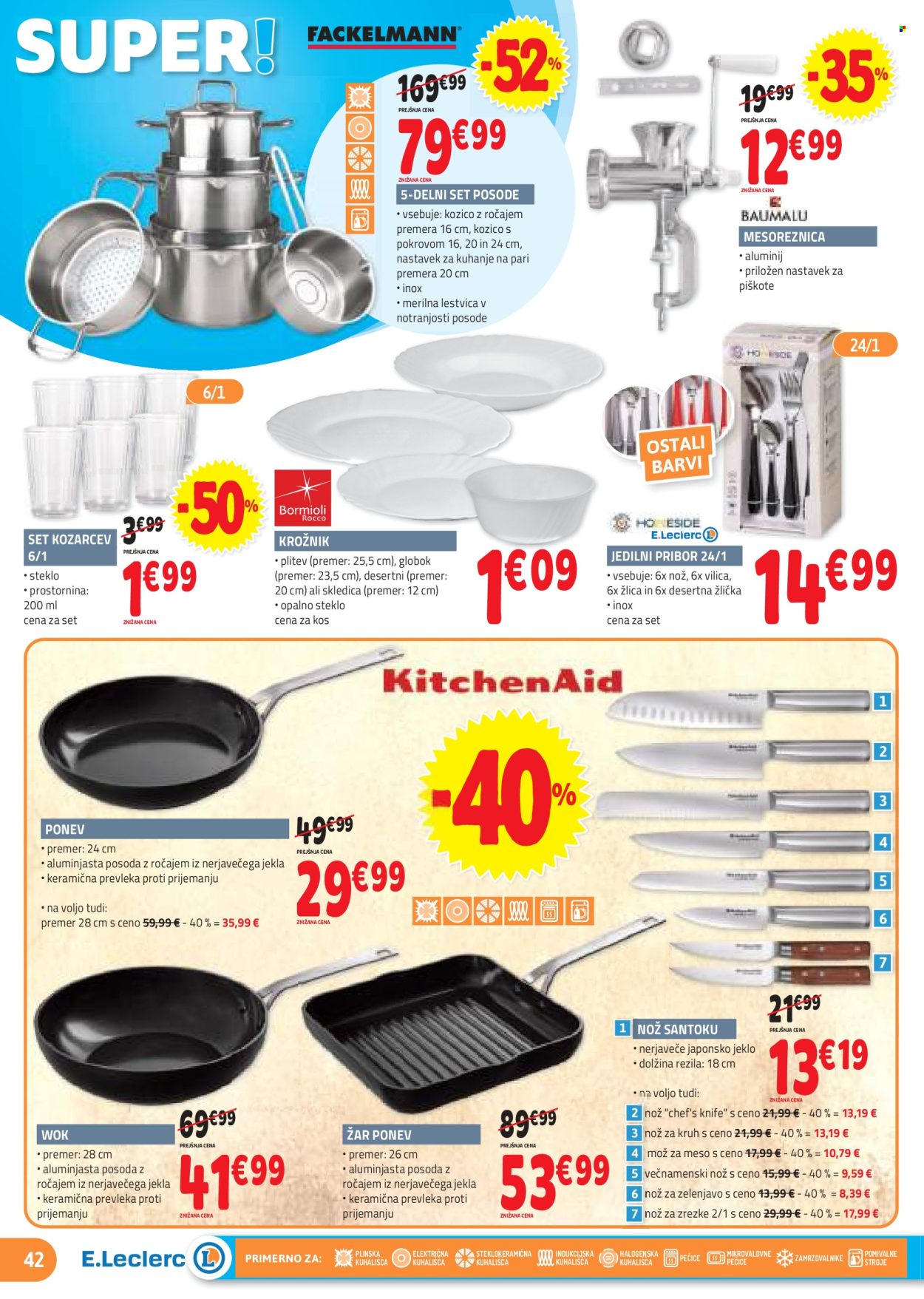 E.Leclerc katalog - 14.8.2024 - 24.8.2024. Stran 42
