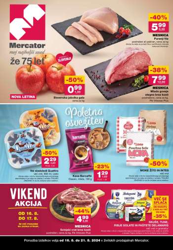 Mercator katalog - 16.8.2024 - 21.8.2024.