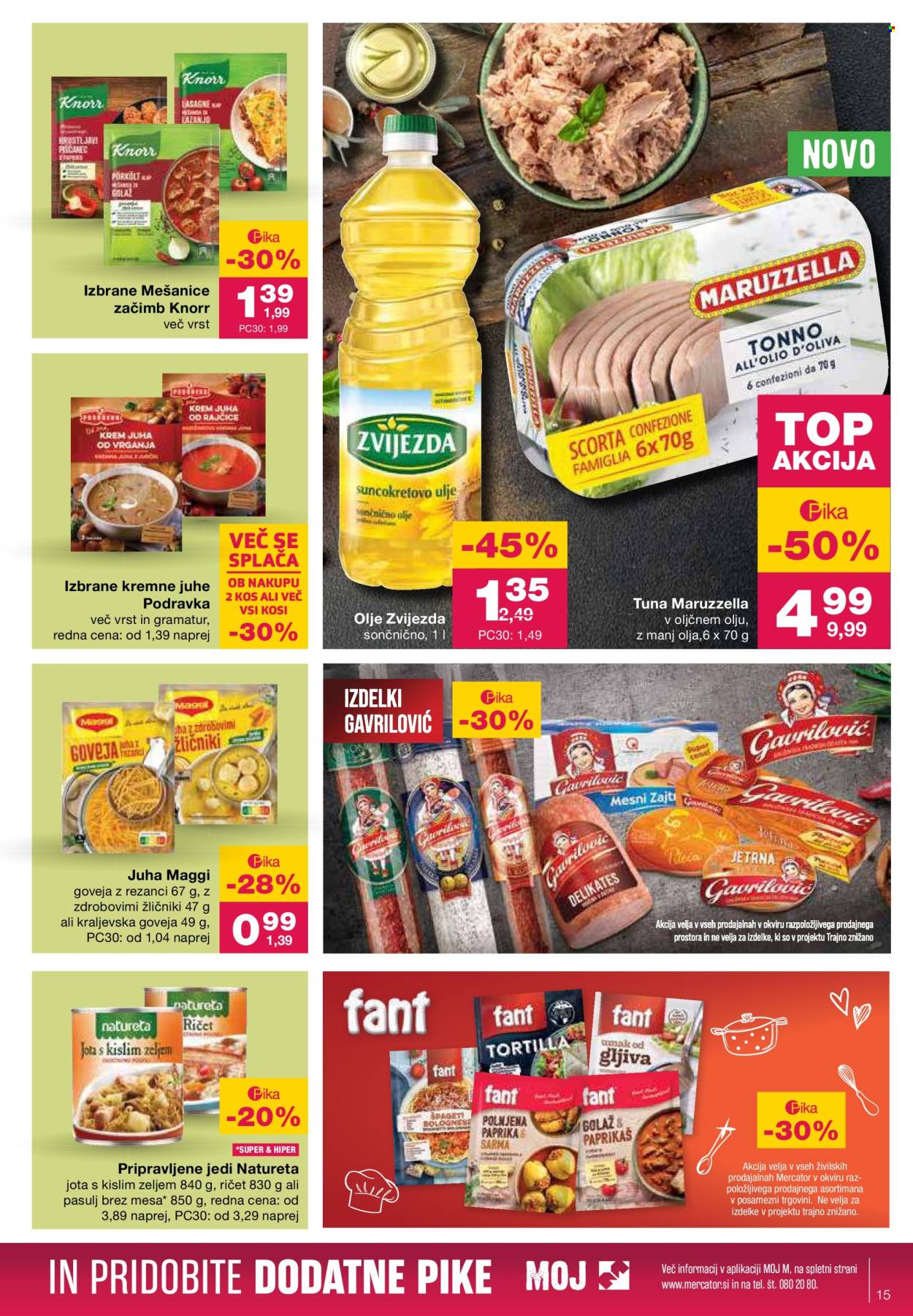 Mercator katalog - 16.8.2024 - 21.8.2024. Stran 15
