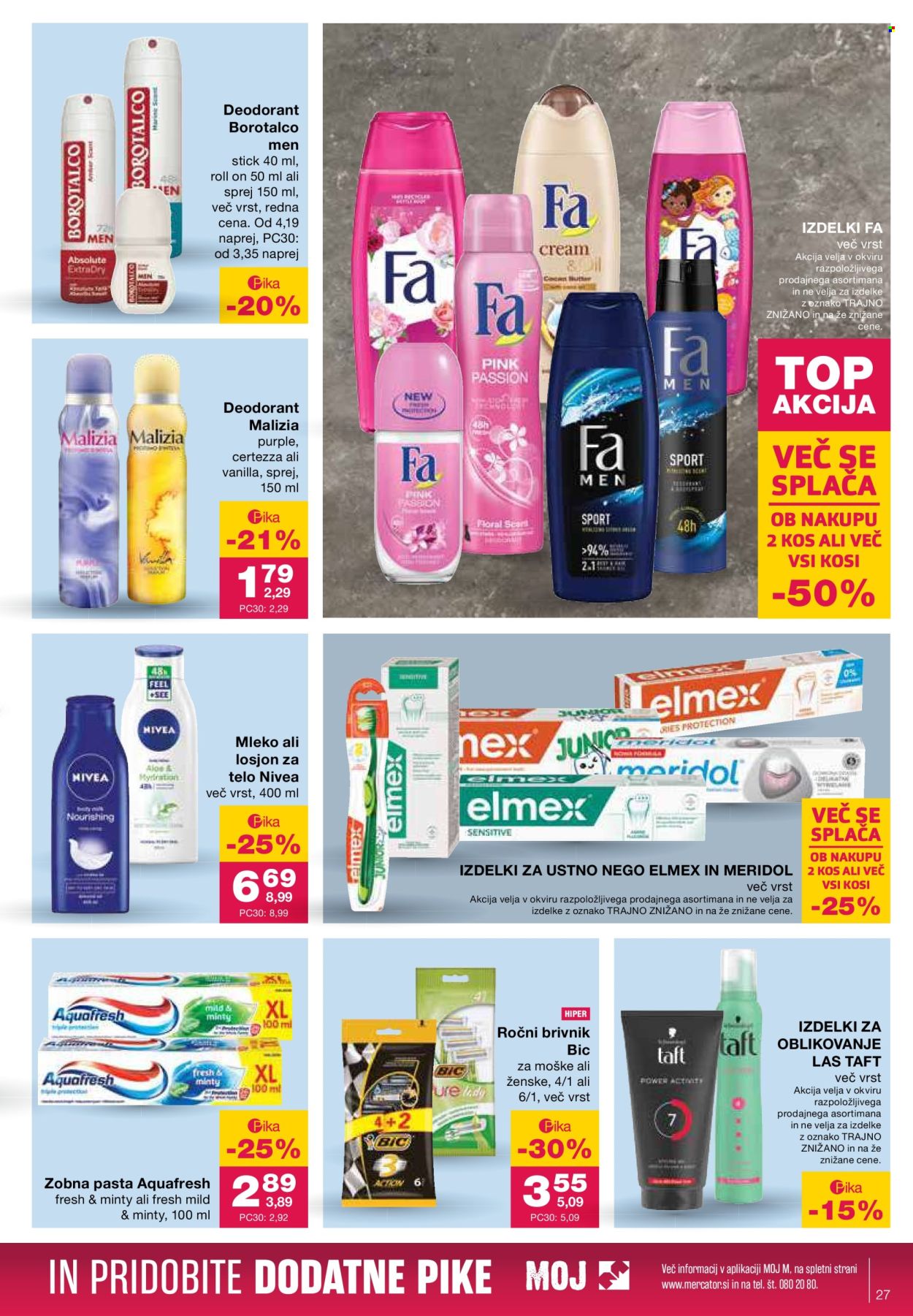 Mercator katalog - 16.8.2024 - 21.8.2024. Stran 27