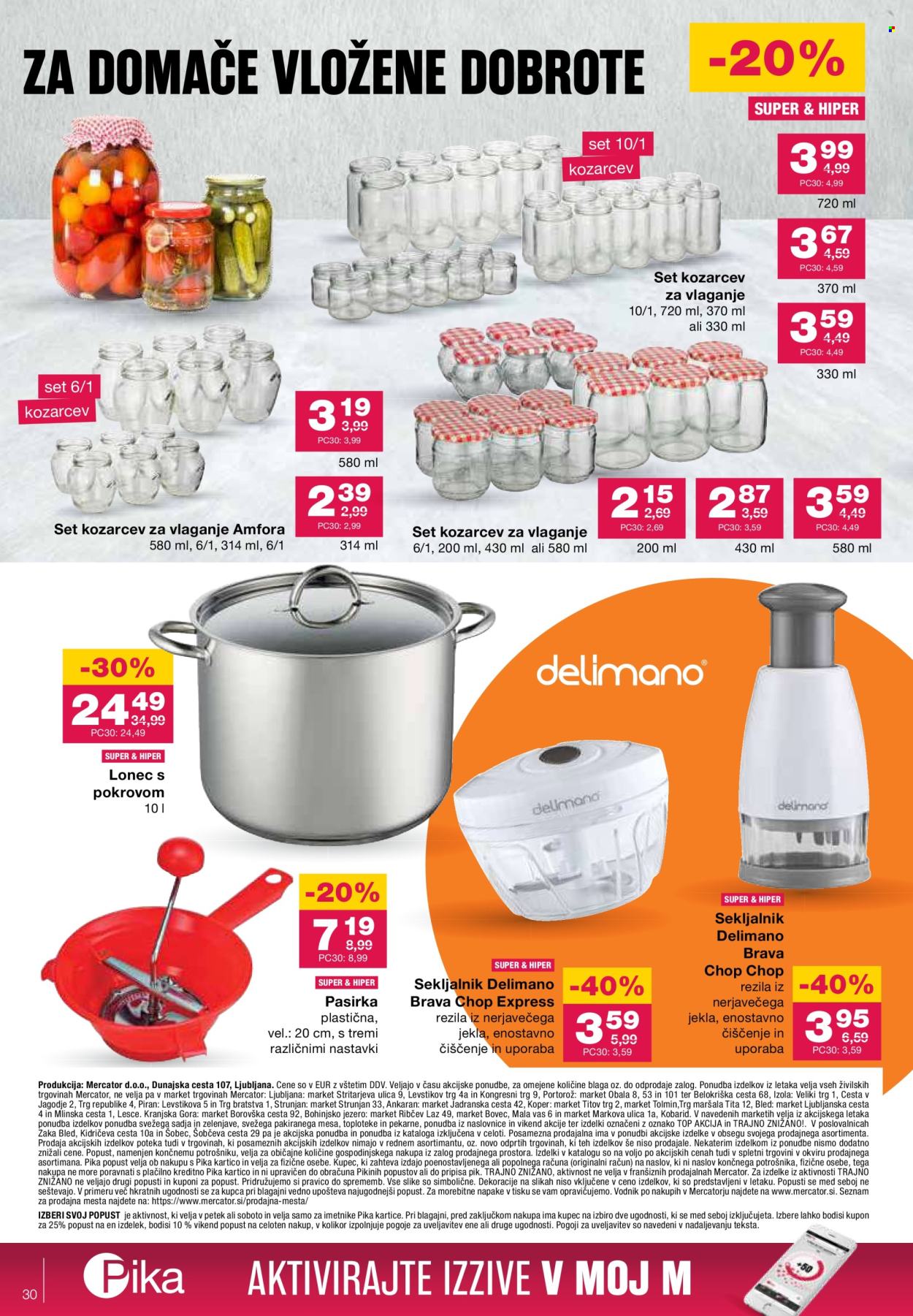 Mercator katalog - 16.8.2024 - 21.8.2024. Stran 30